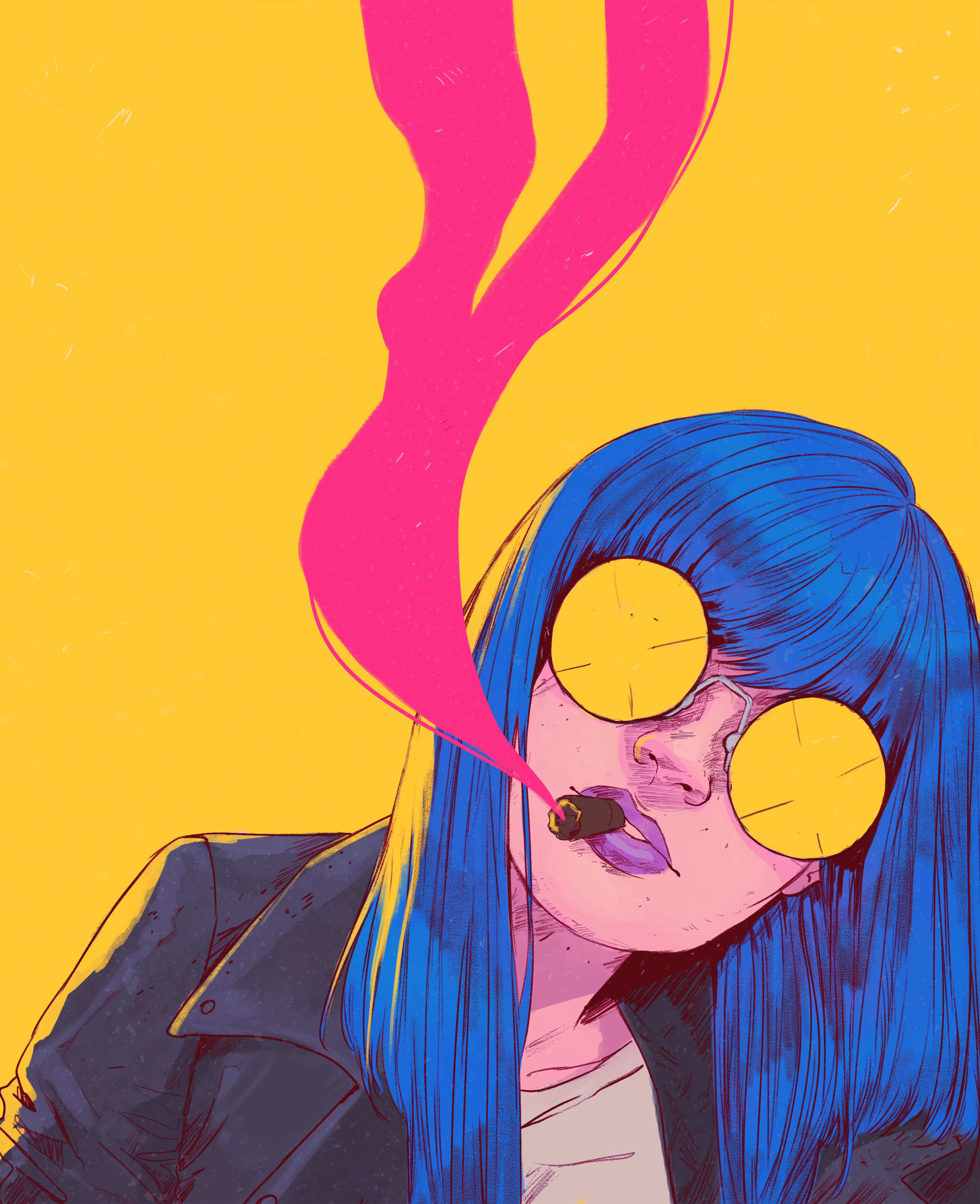 Bleue