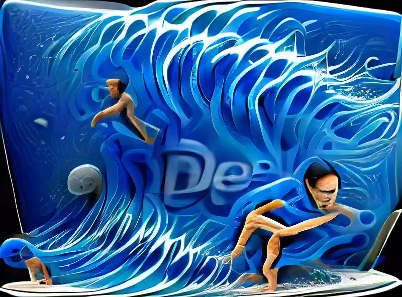 Abraham's First Works: surfing the deep blue