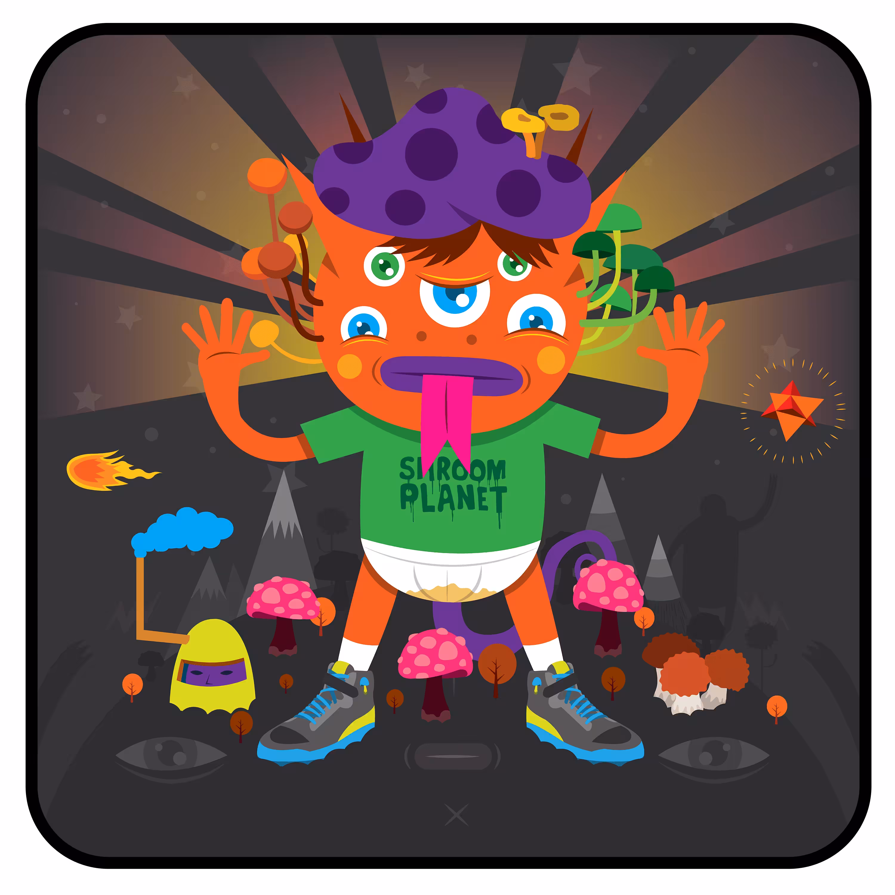 The Mushroom People x Orkibal