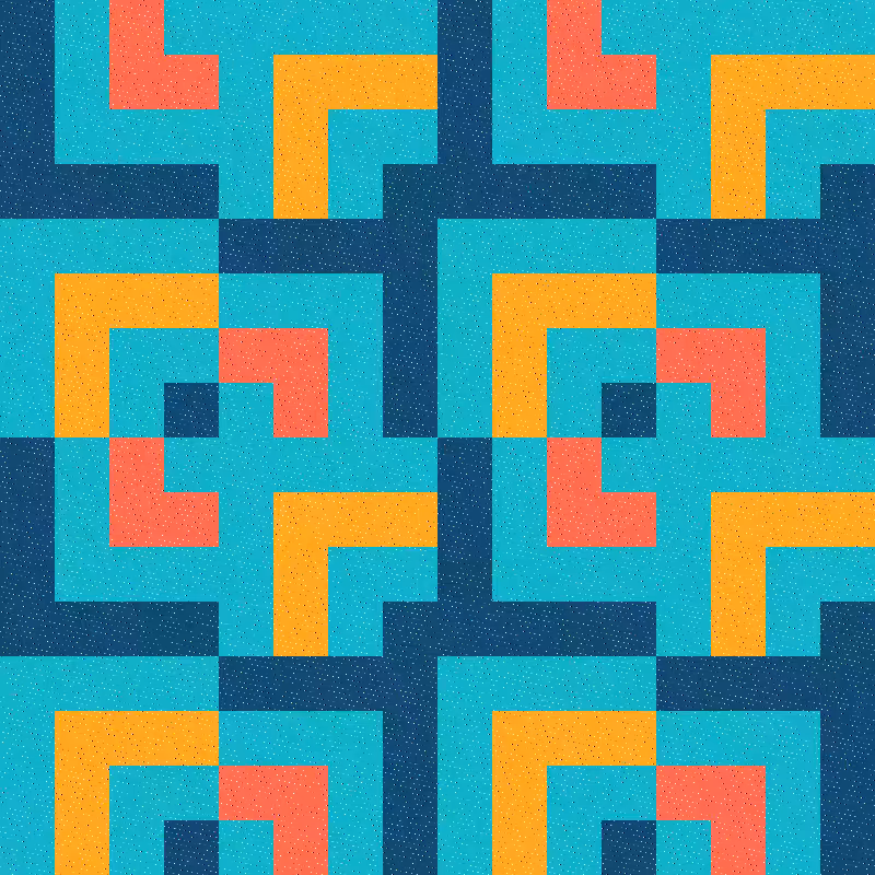 Regular Tile painting #130