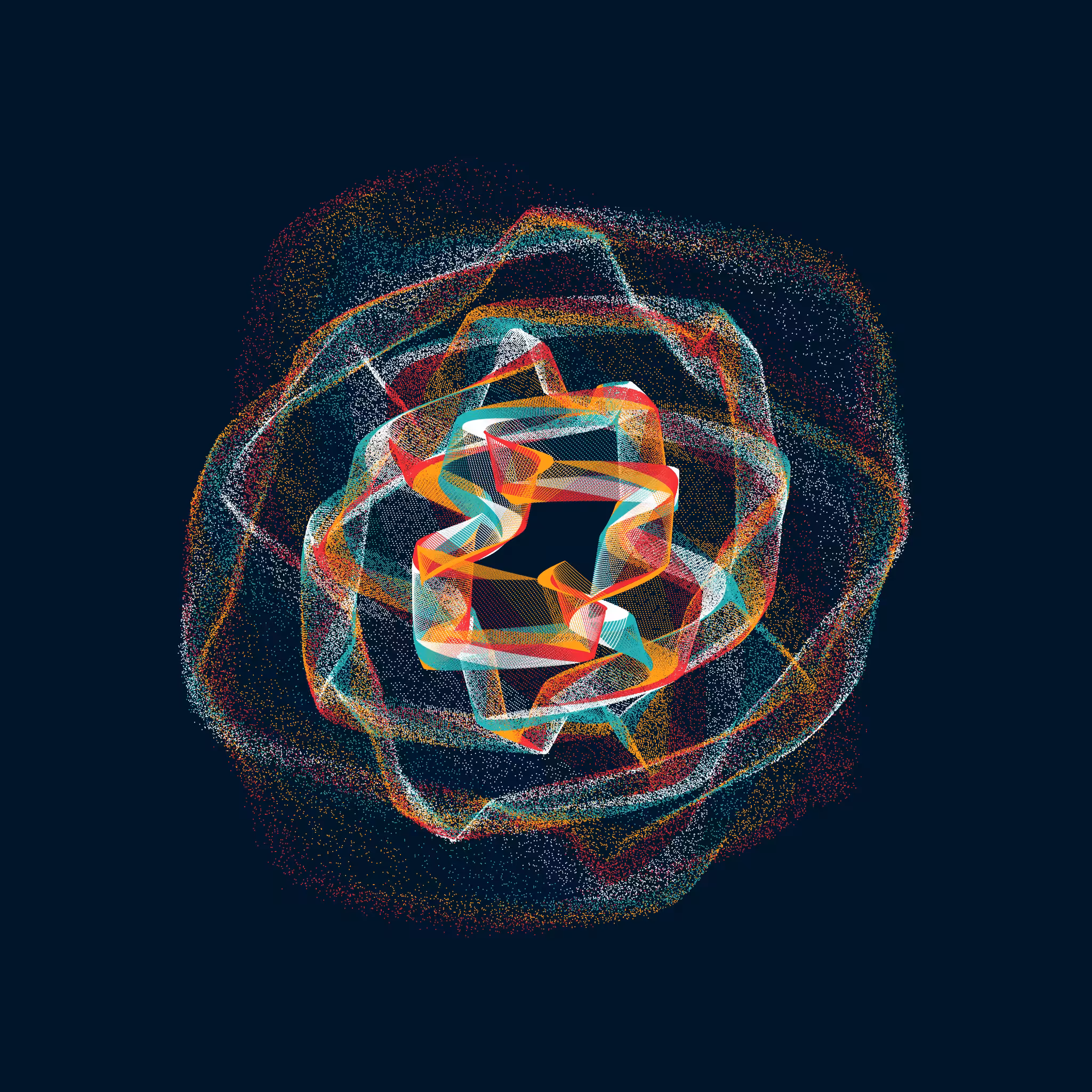 CIRCULAR MURMURATIONS #77