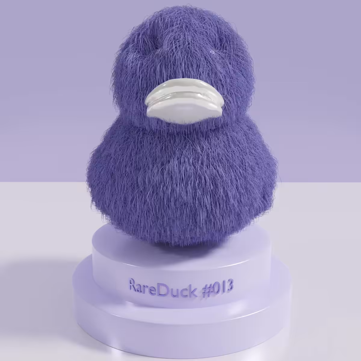 RareDuck #013 - Fluffy Violet