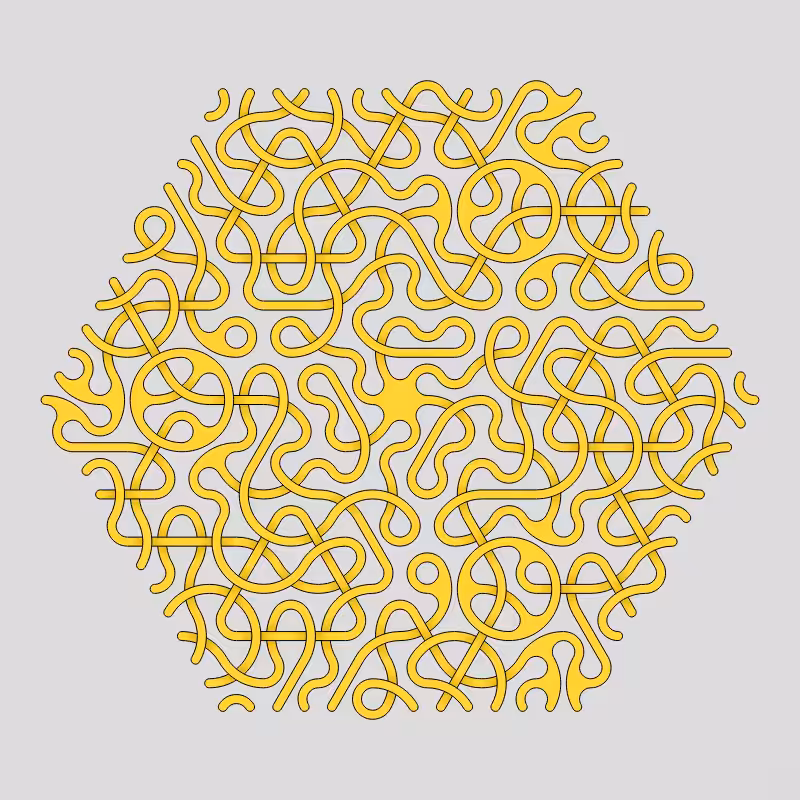 Truchet Threefold Symmetry #60