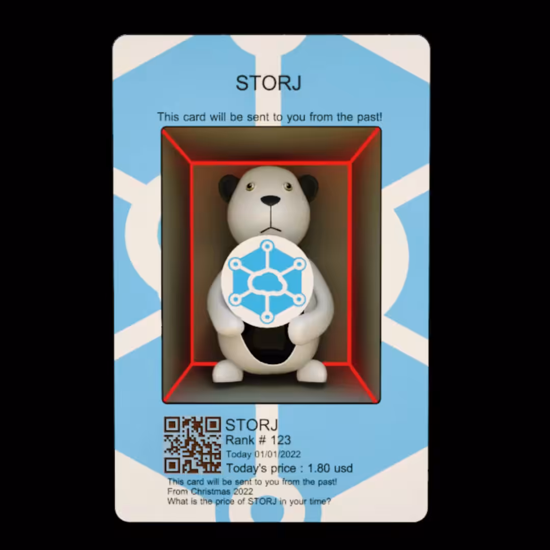 Bear Crypto Card STORJ