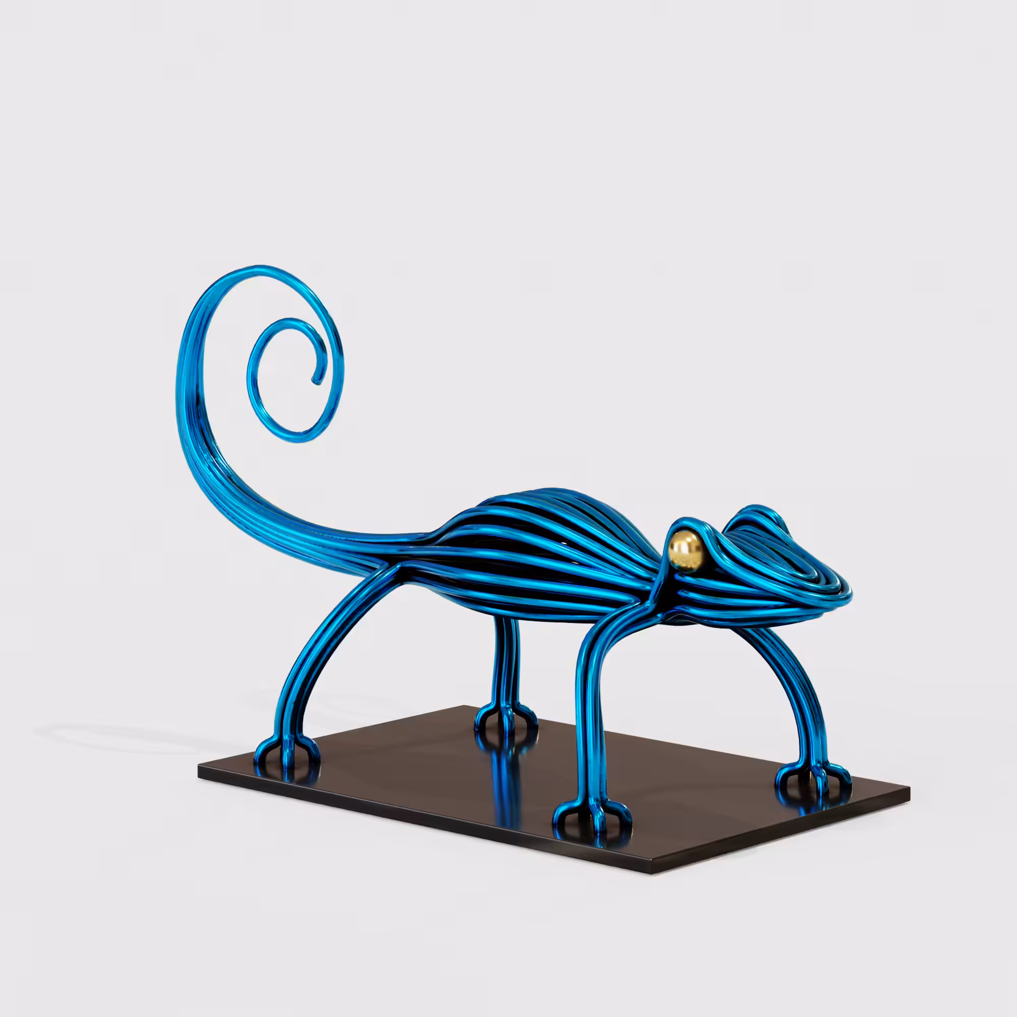 Gecko - Wire Sculpture 16