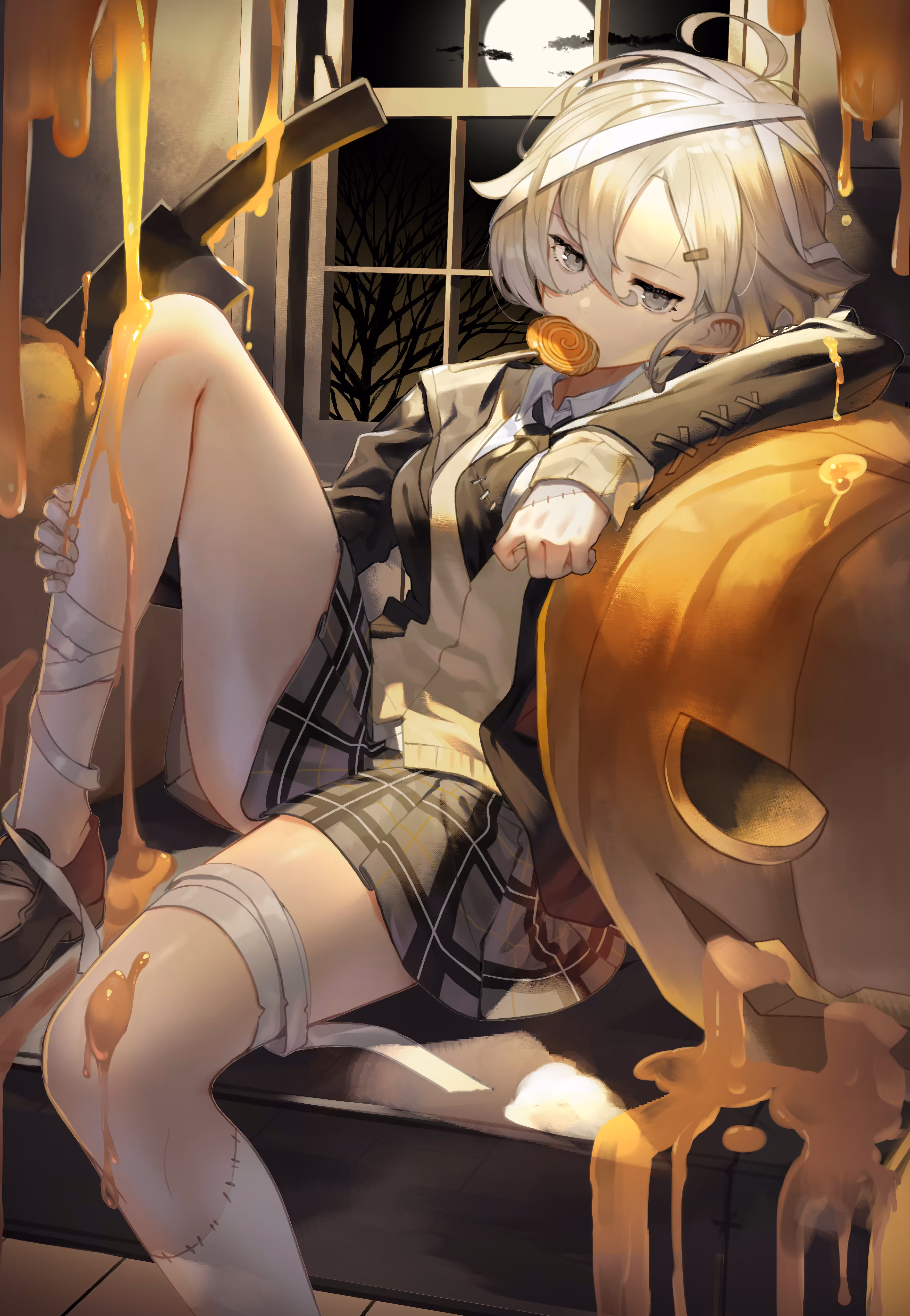 Chainsaw on Halloween