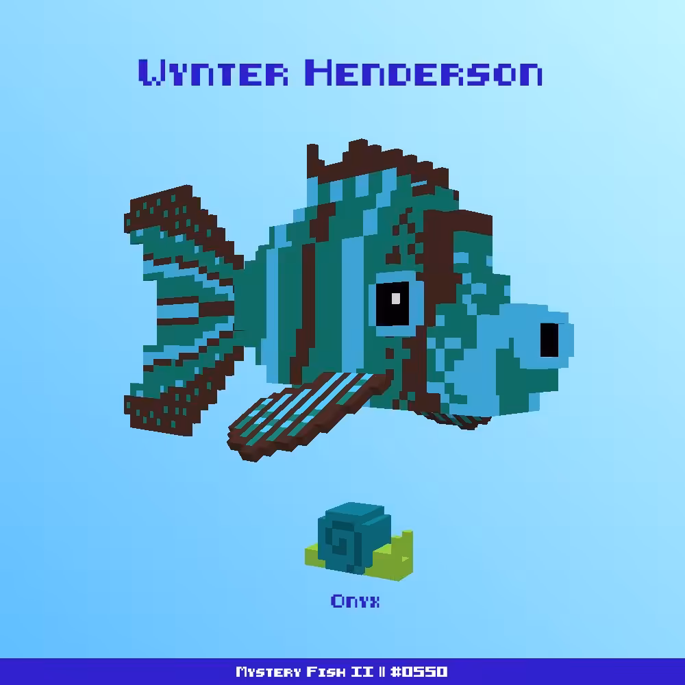 Wynter Henderson :: Mystery Fish 0550/1000 