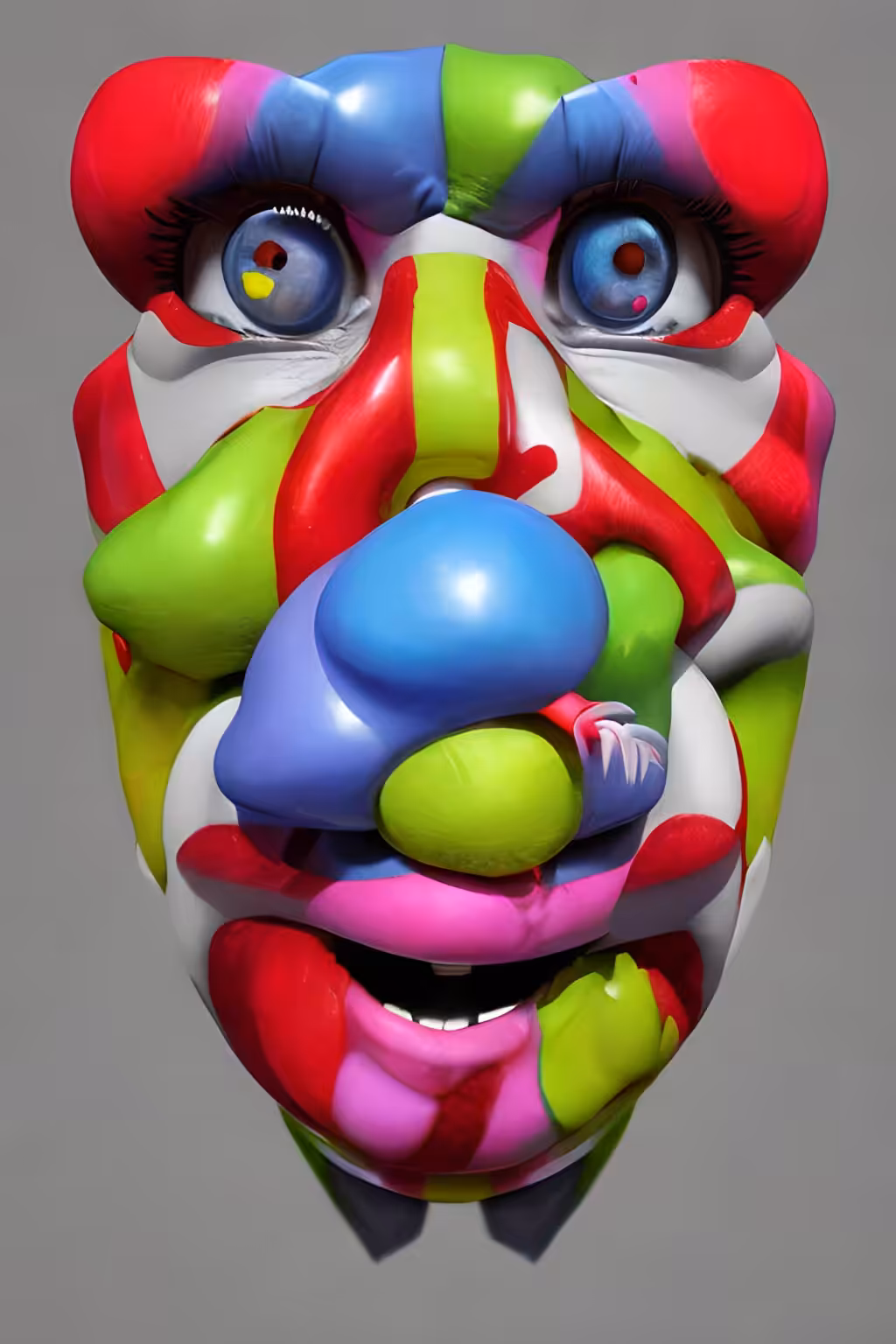 Distorted Faces: Distorted Face #29