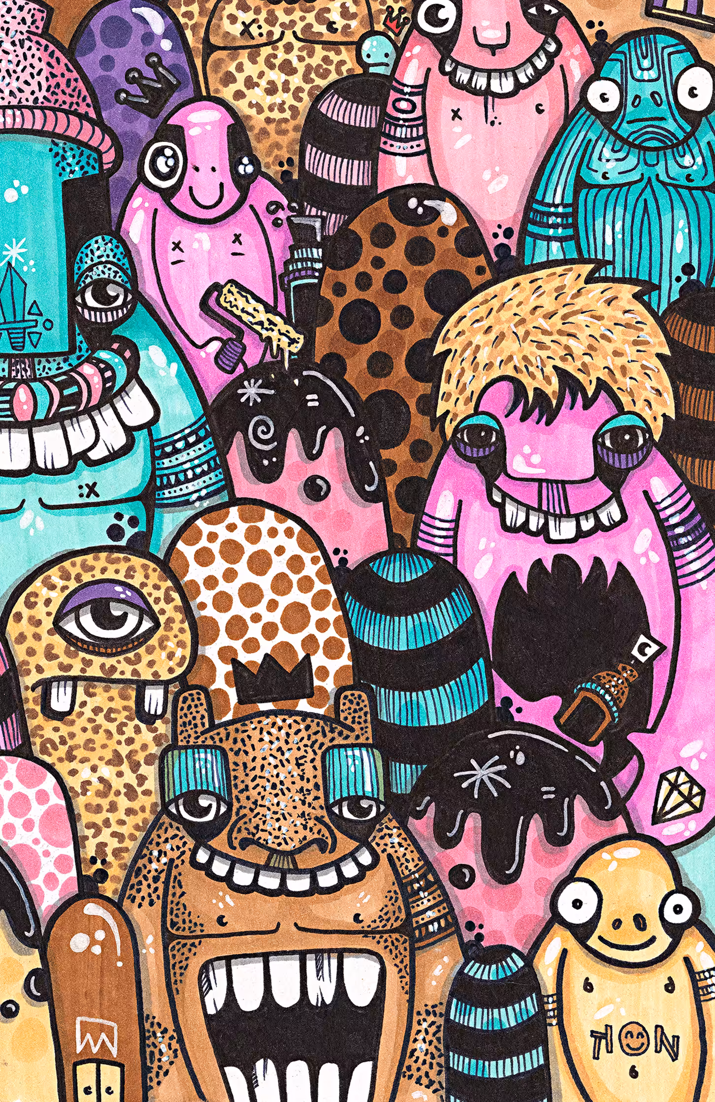 Colourful Creeps 4/4