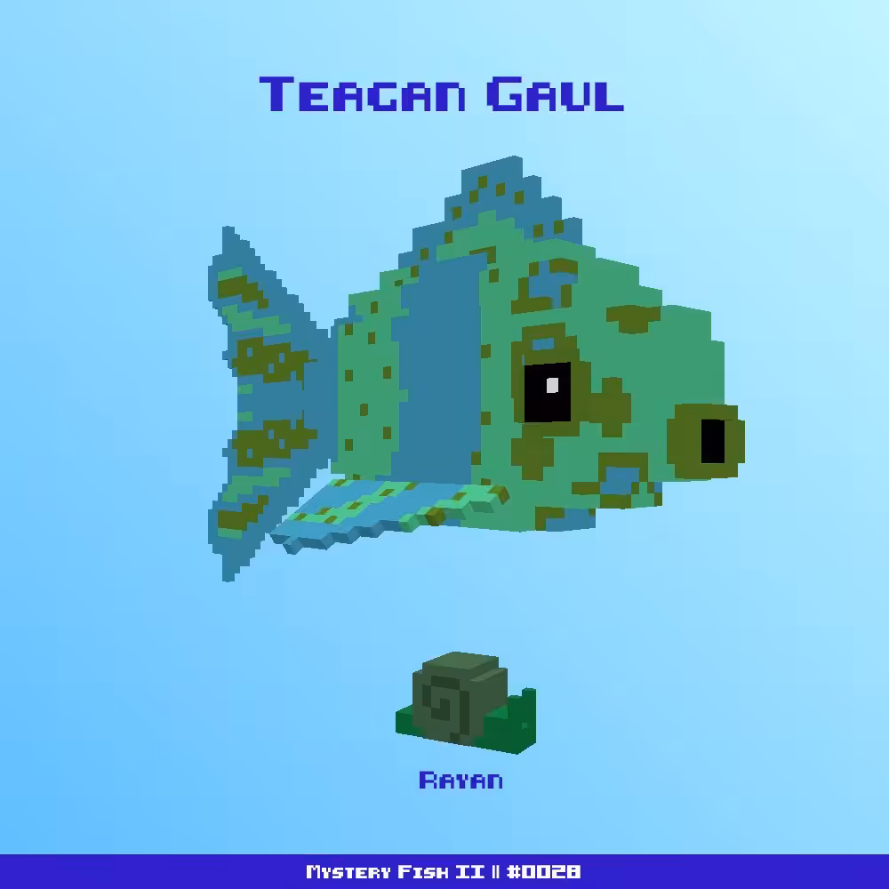 Teagan Gaul :: Mystery Fish 0028/1000