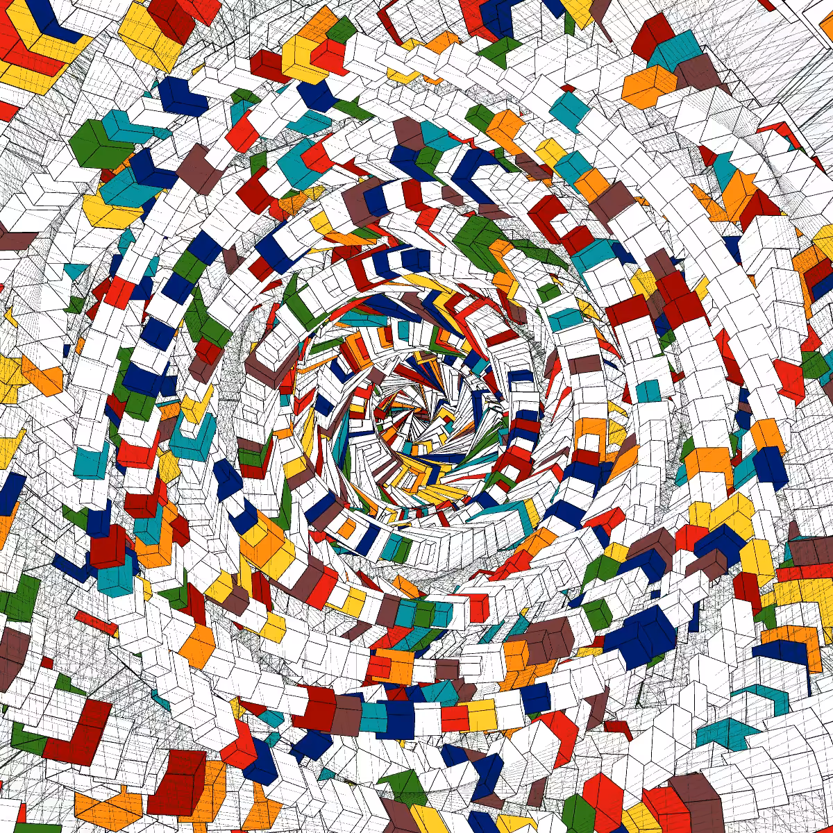 Arranged mess #60