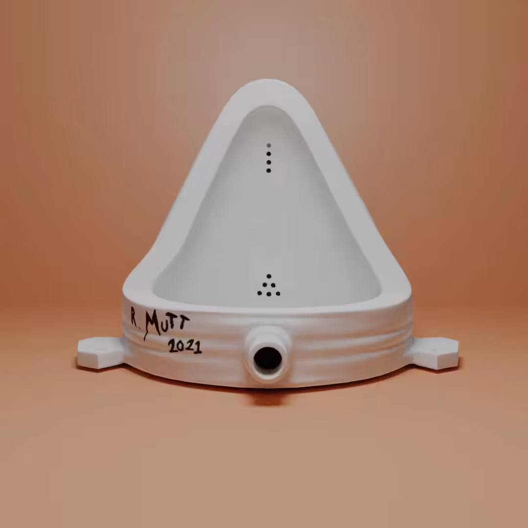 Fountain, Orange, 2021