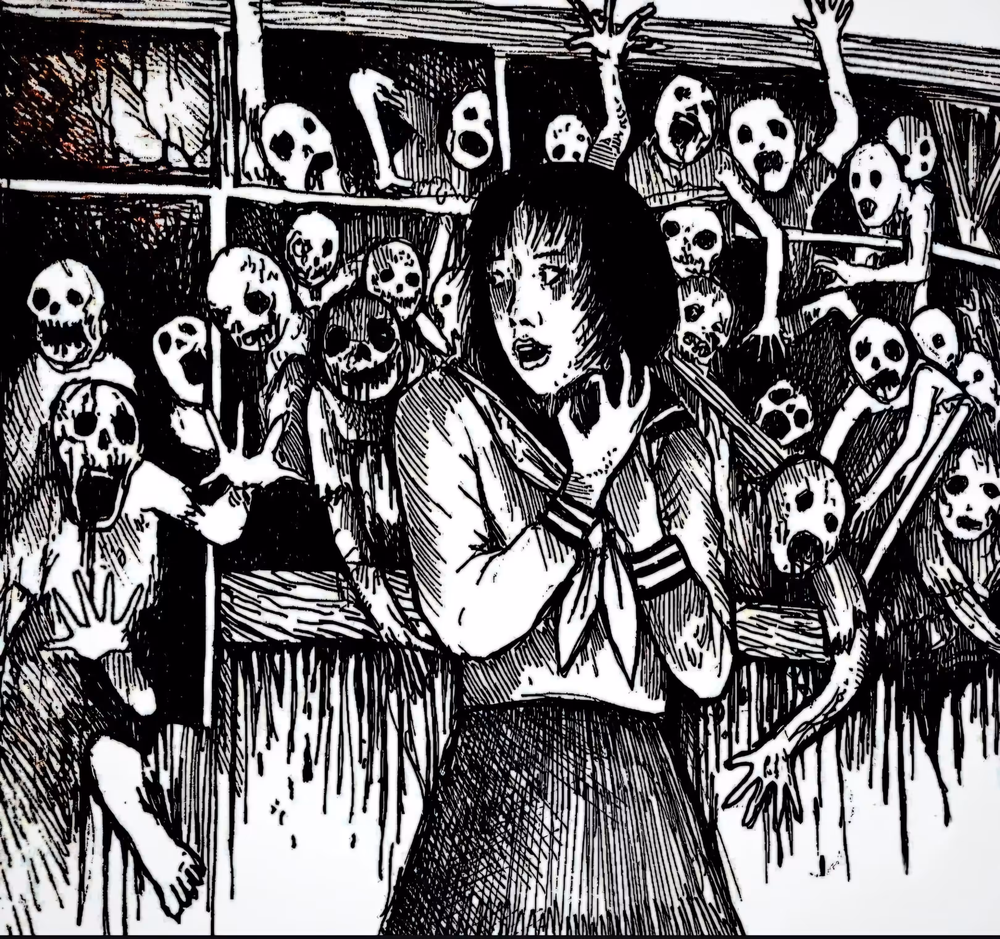 The Ghouls Outside
