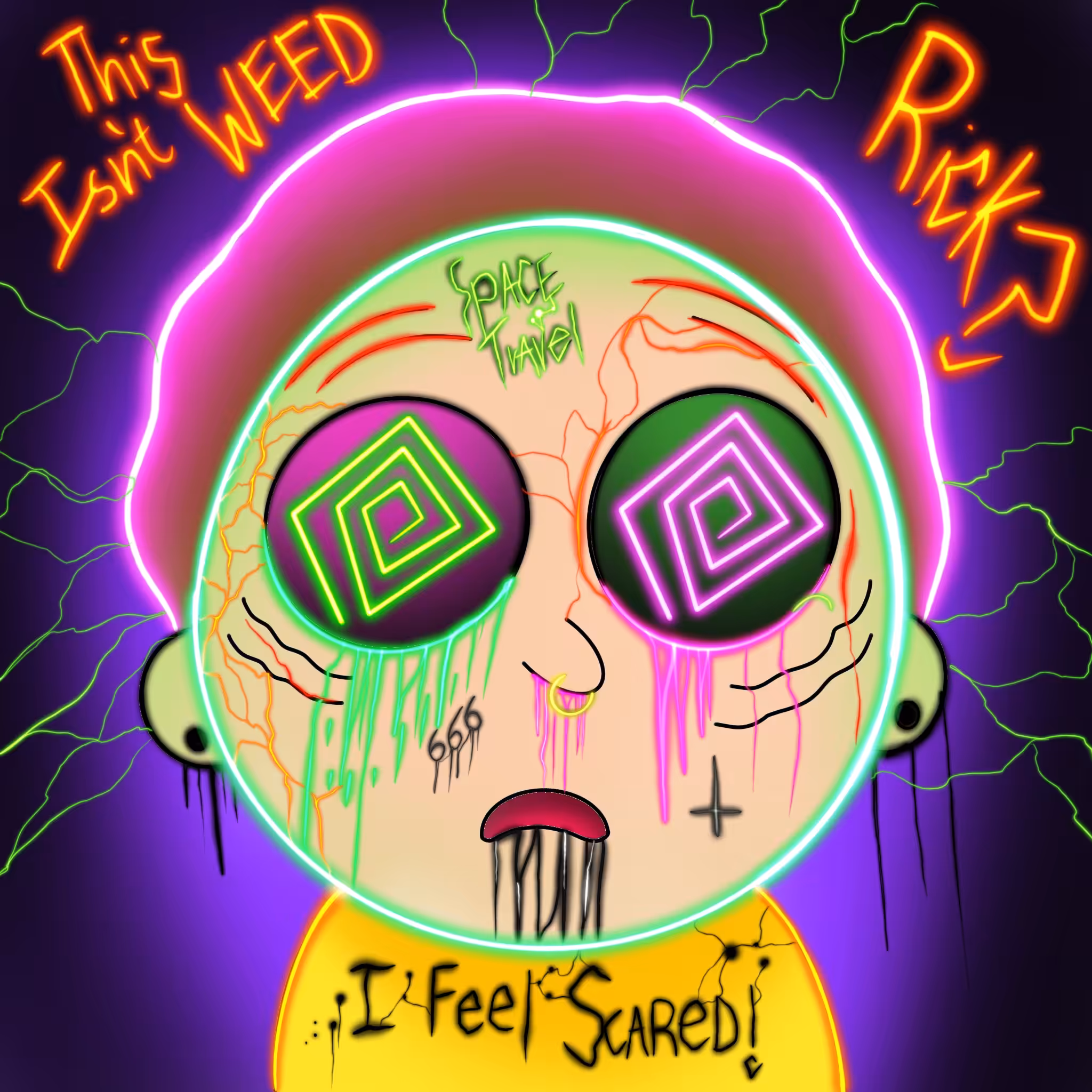 RICK I'm Scared, This isn't weed. 