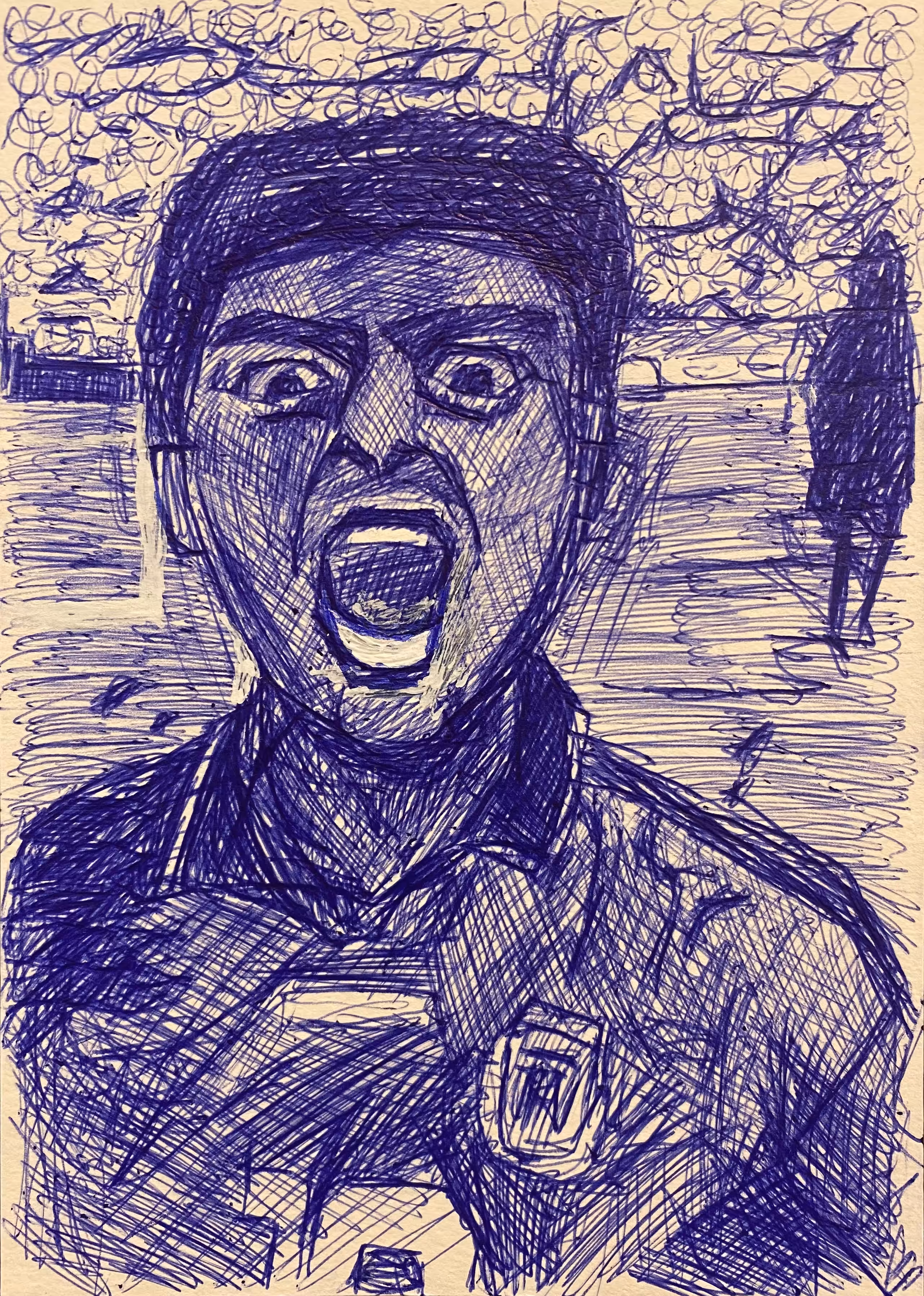 Lapicera sobre papel / Pencil on paper