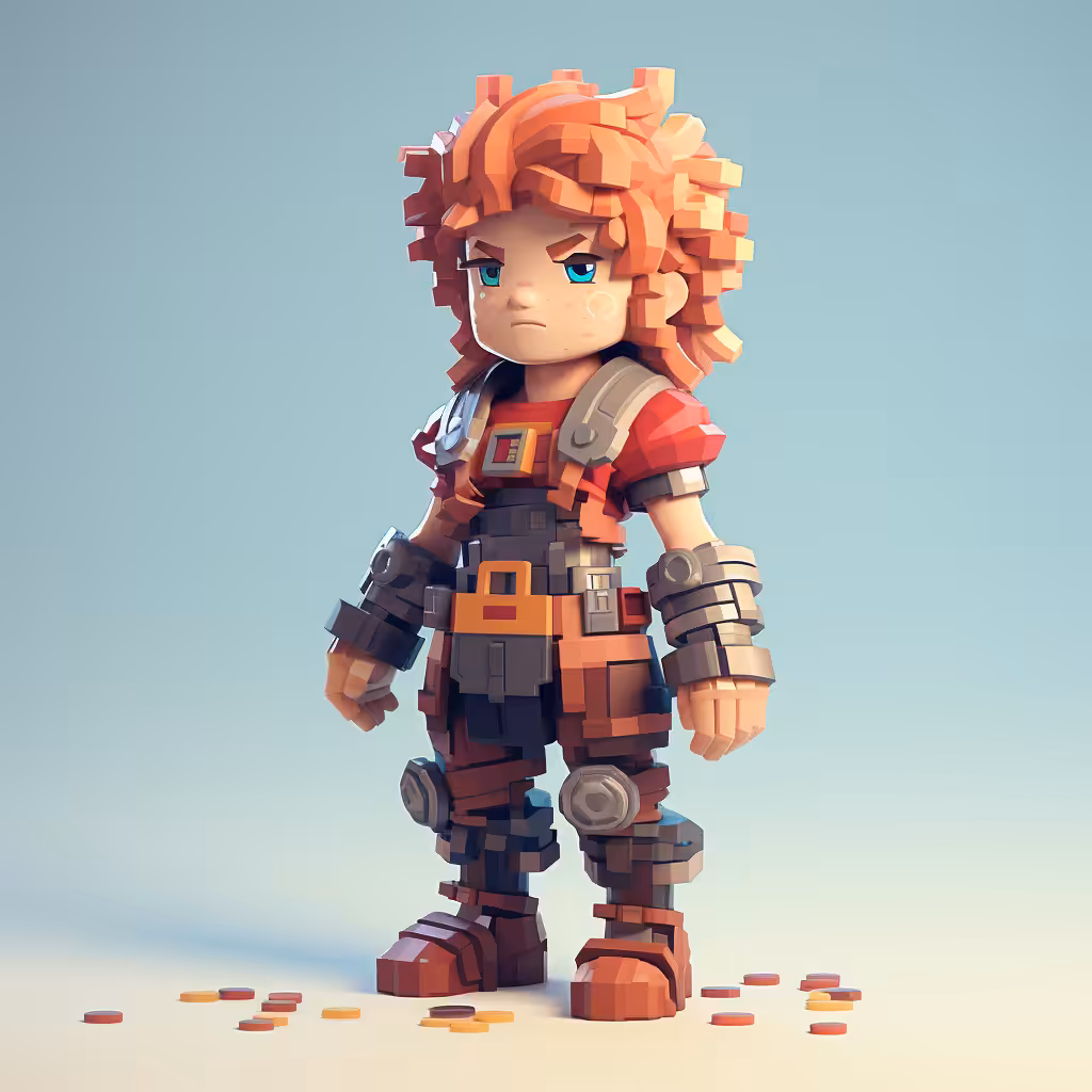 Tez Pixel Figure #73