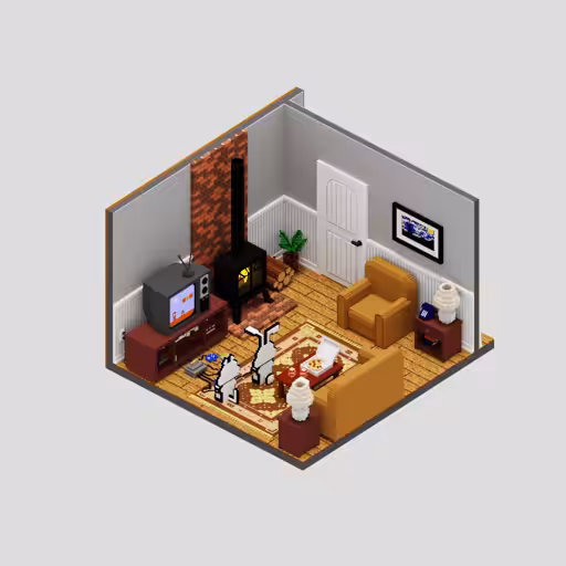 Many-Rooms Interpretation: Living Room: All Nighter