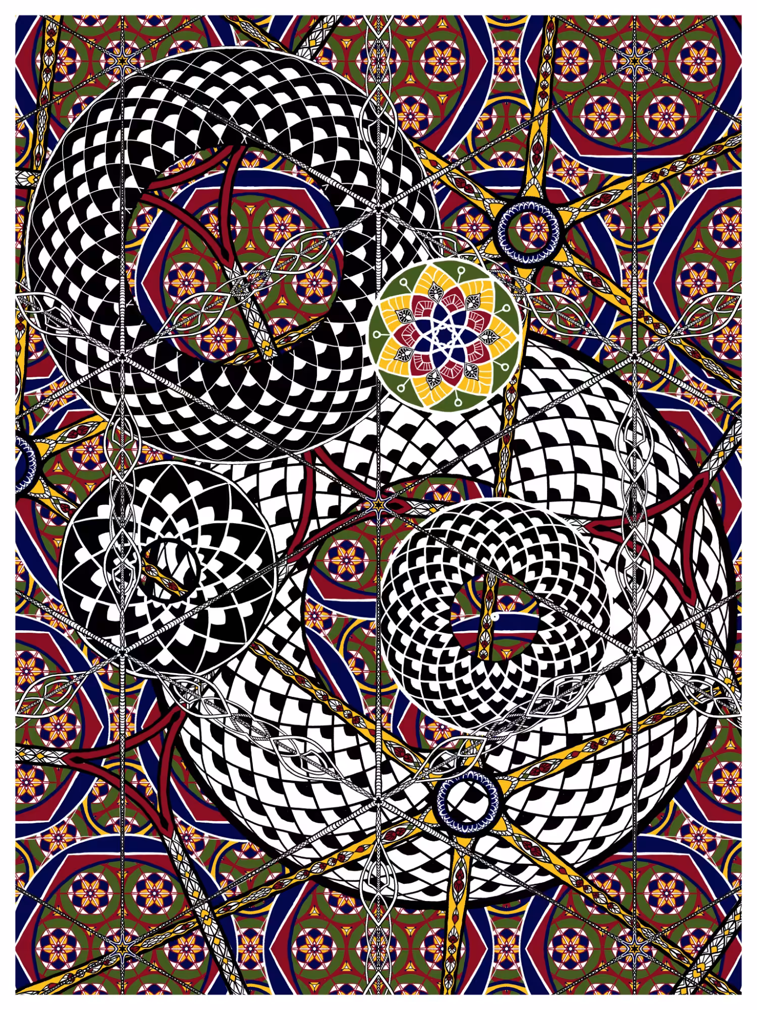 Generative Mandalascape