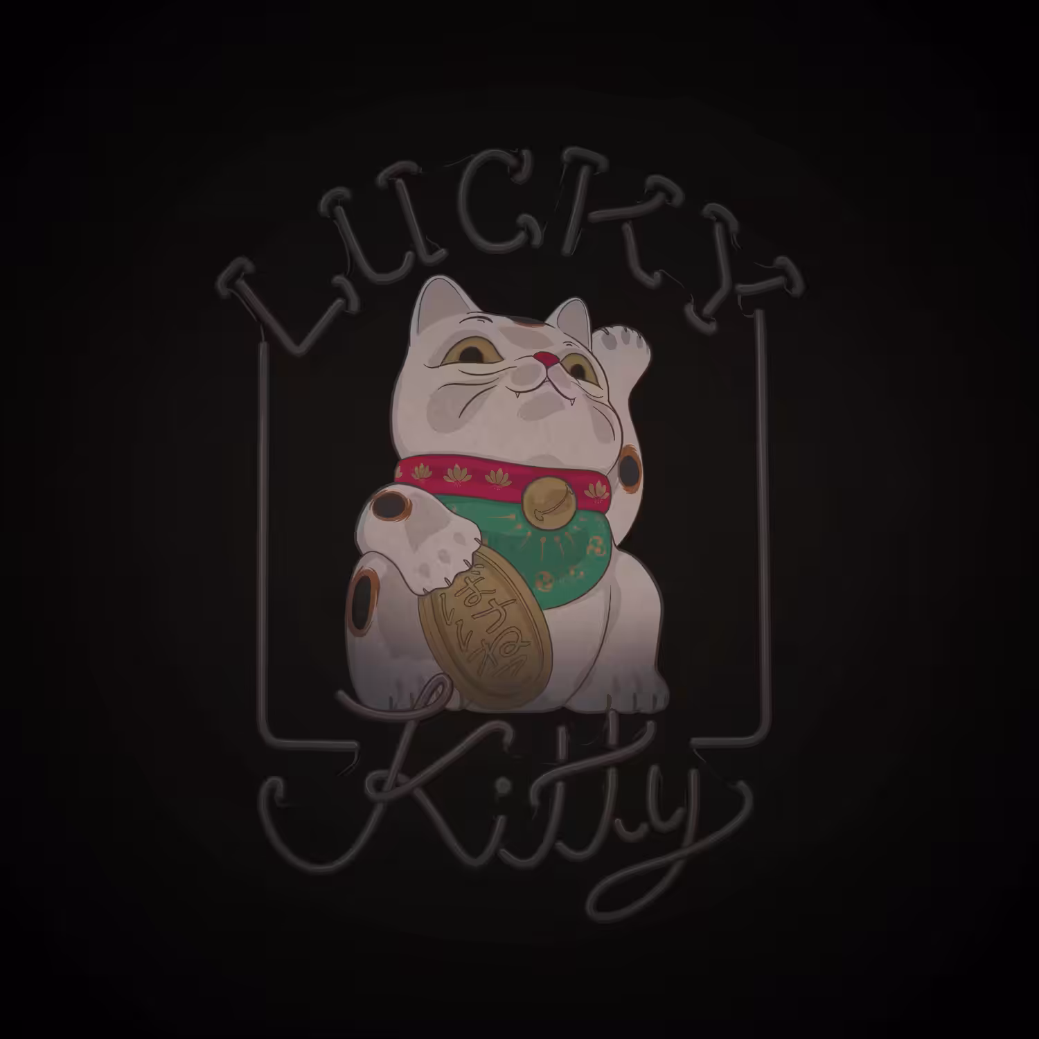 LUCKY KITTY - Neon Demons #02