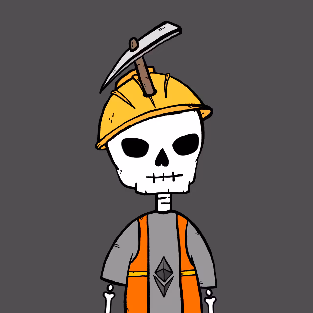 #032 Skeledude worker