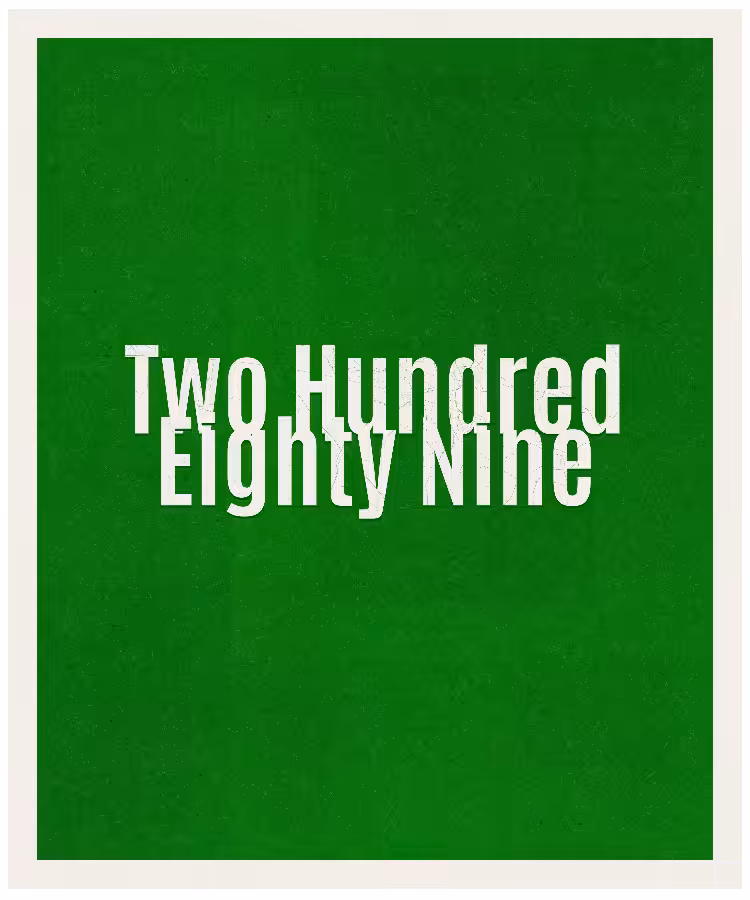 Count #289