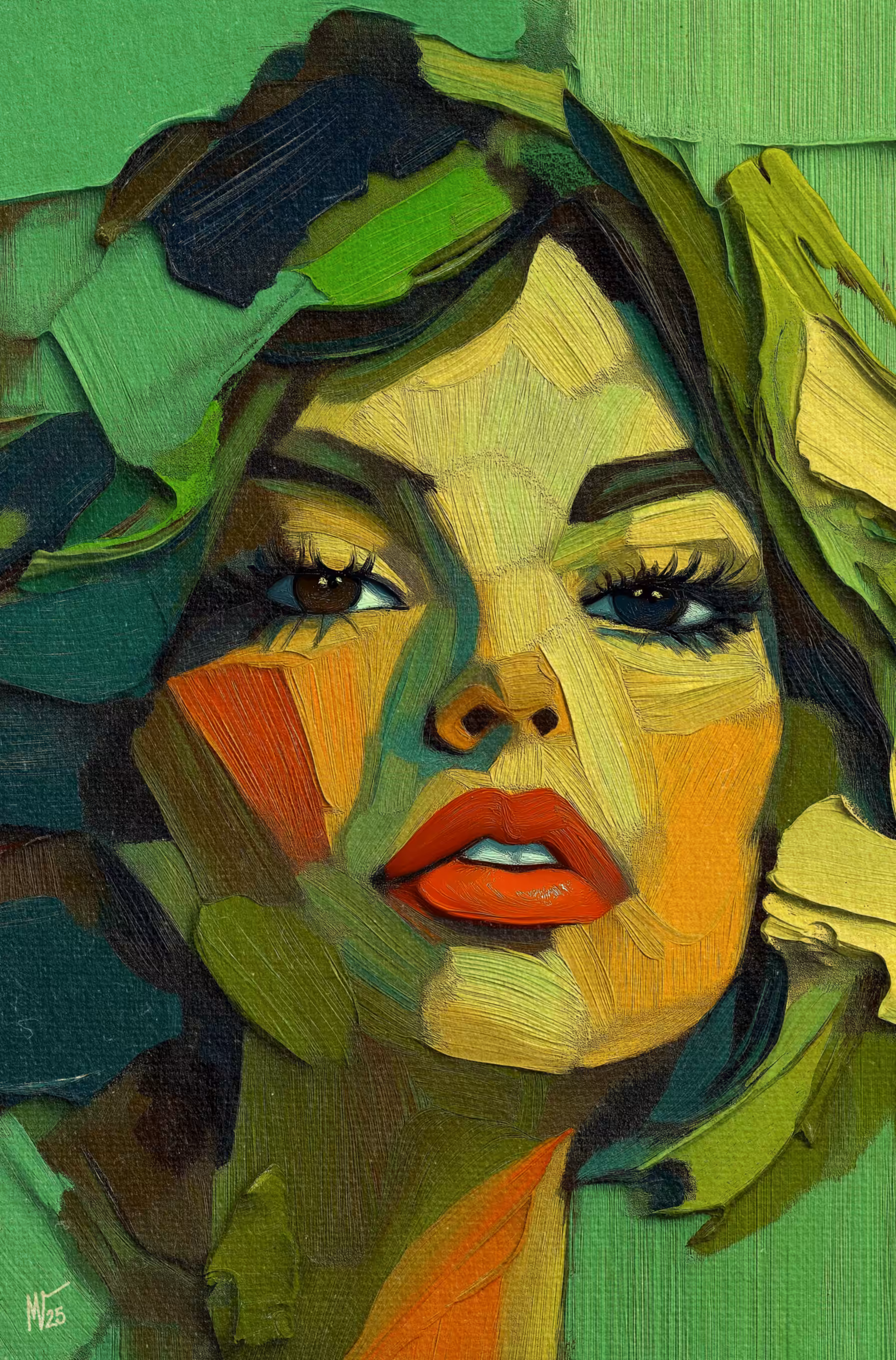Beatrice - Mixed Media (AI Art)