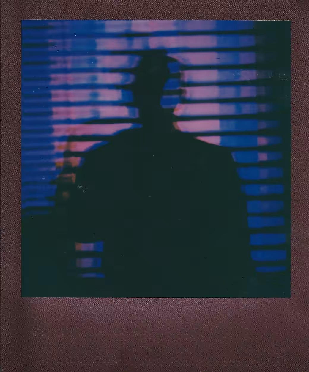 Self Portrait - Red and Blue