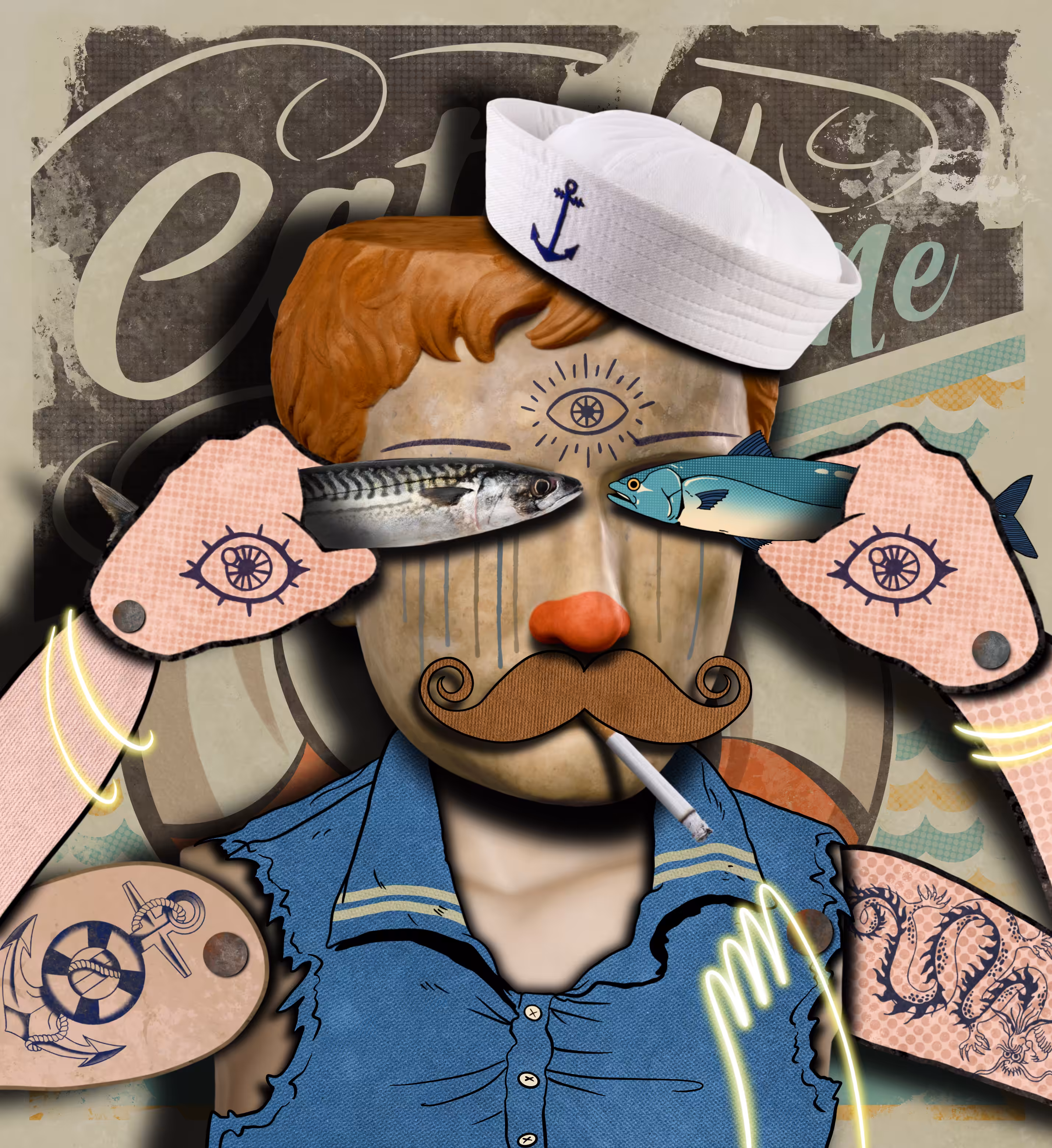HUMANOID serial 3 #075 Fisherman