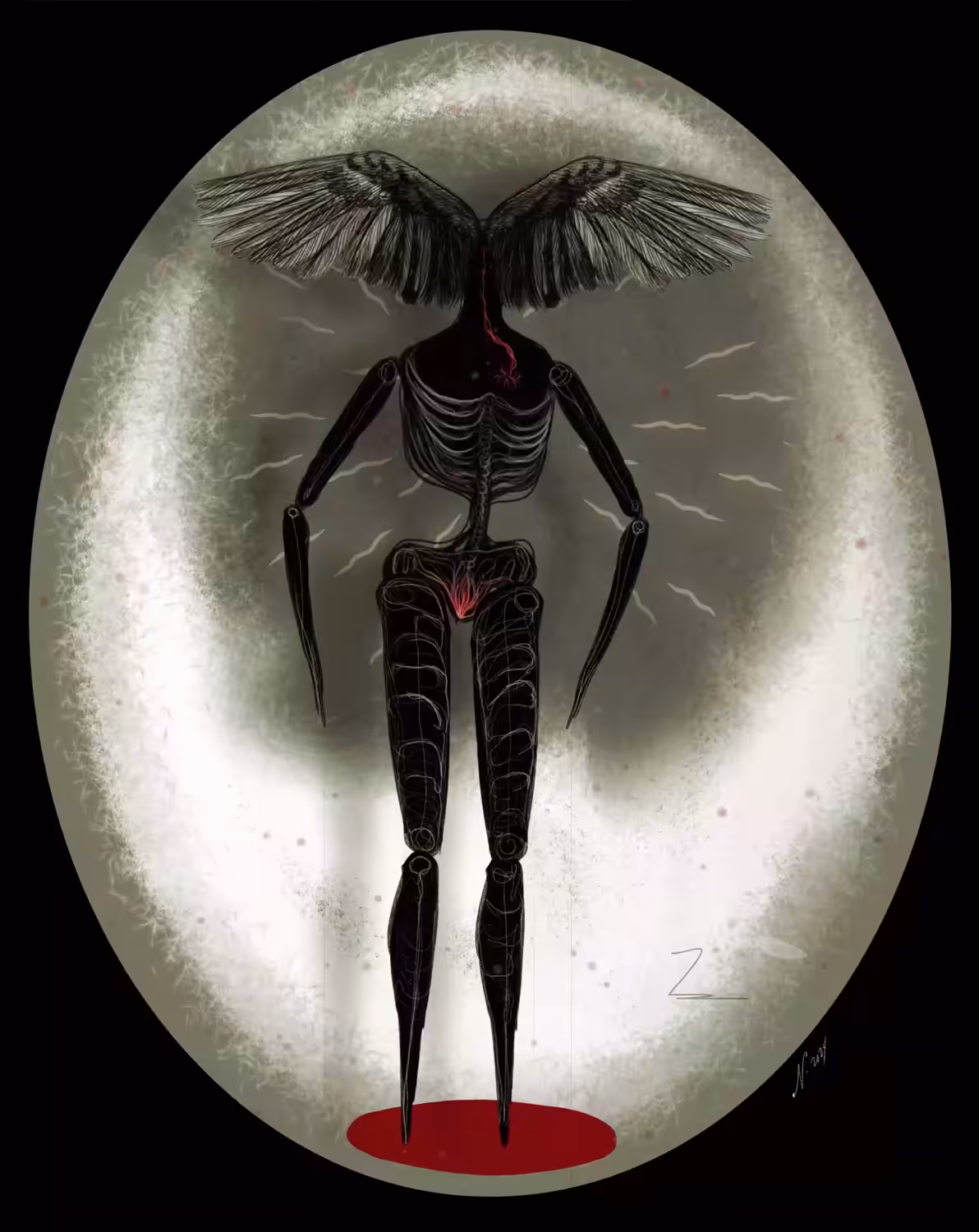 Love, for a fallen angel