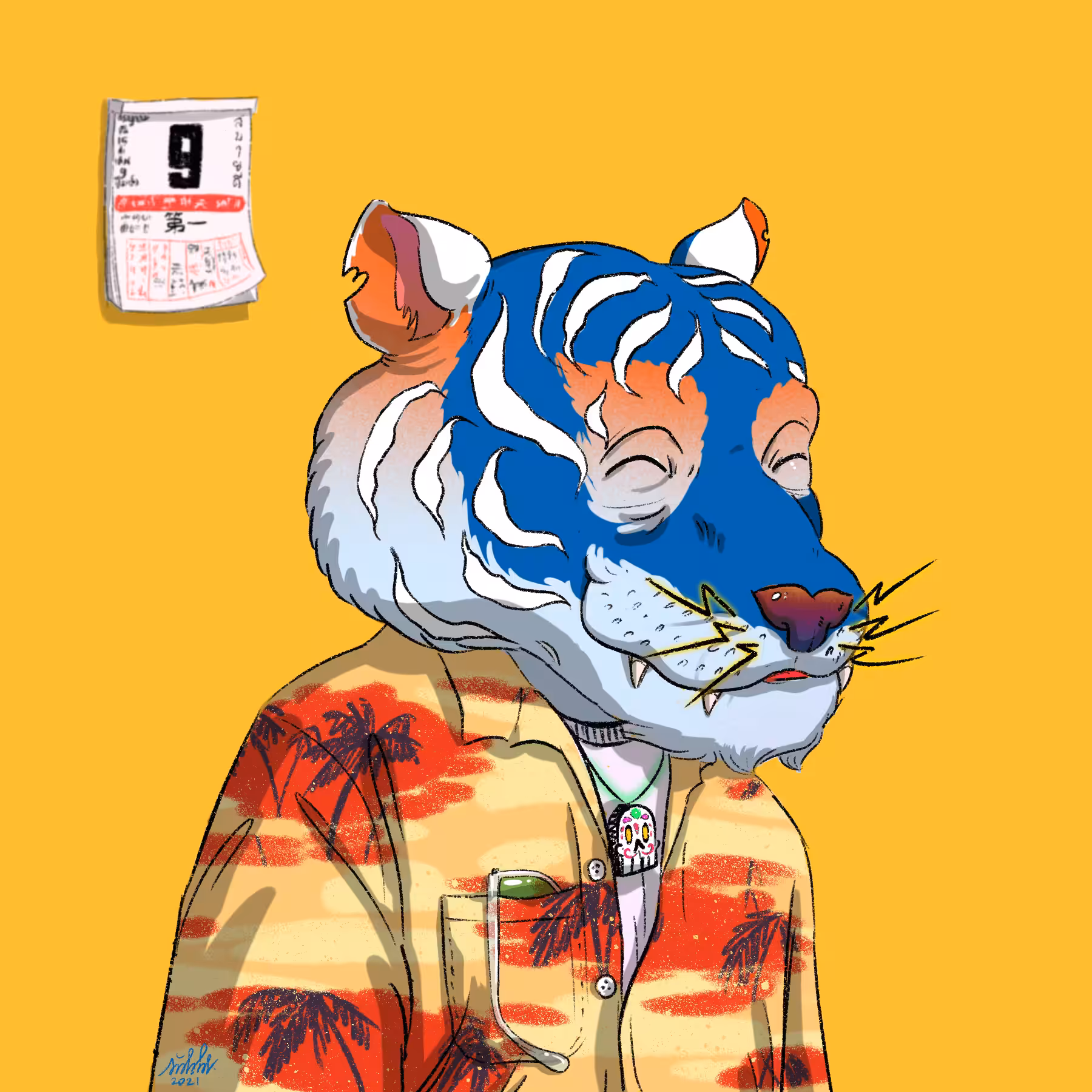 LUNGtiger smiling