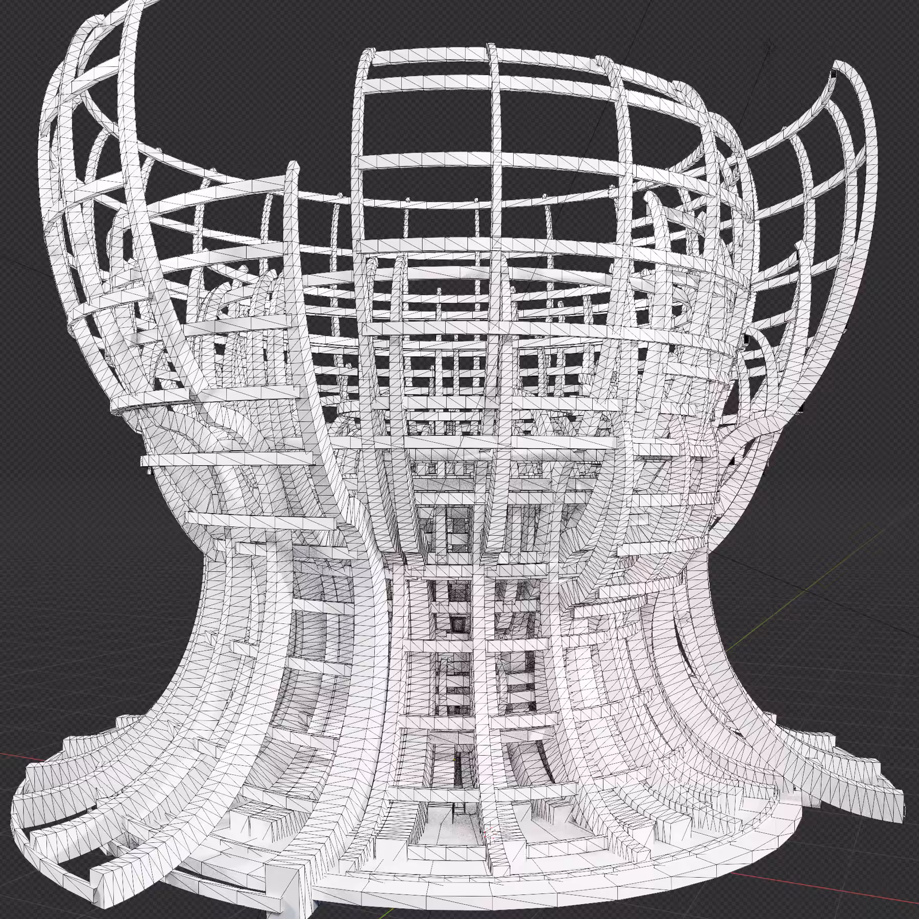 Rodeo posts: Tower 0042 (debug view)