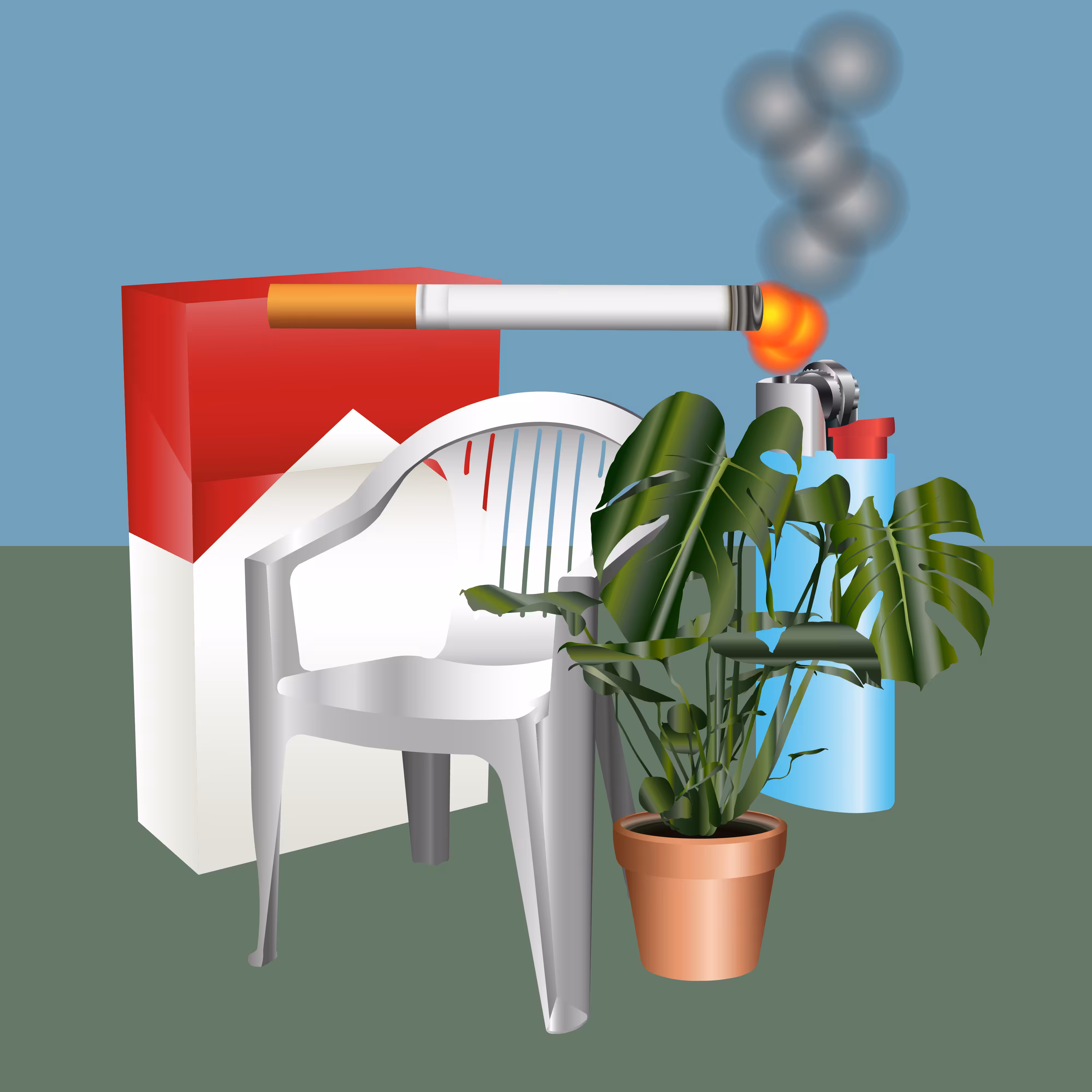 Still life: Heap of tranquility
