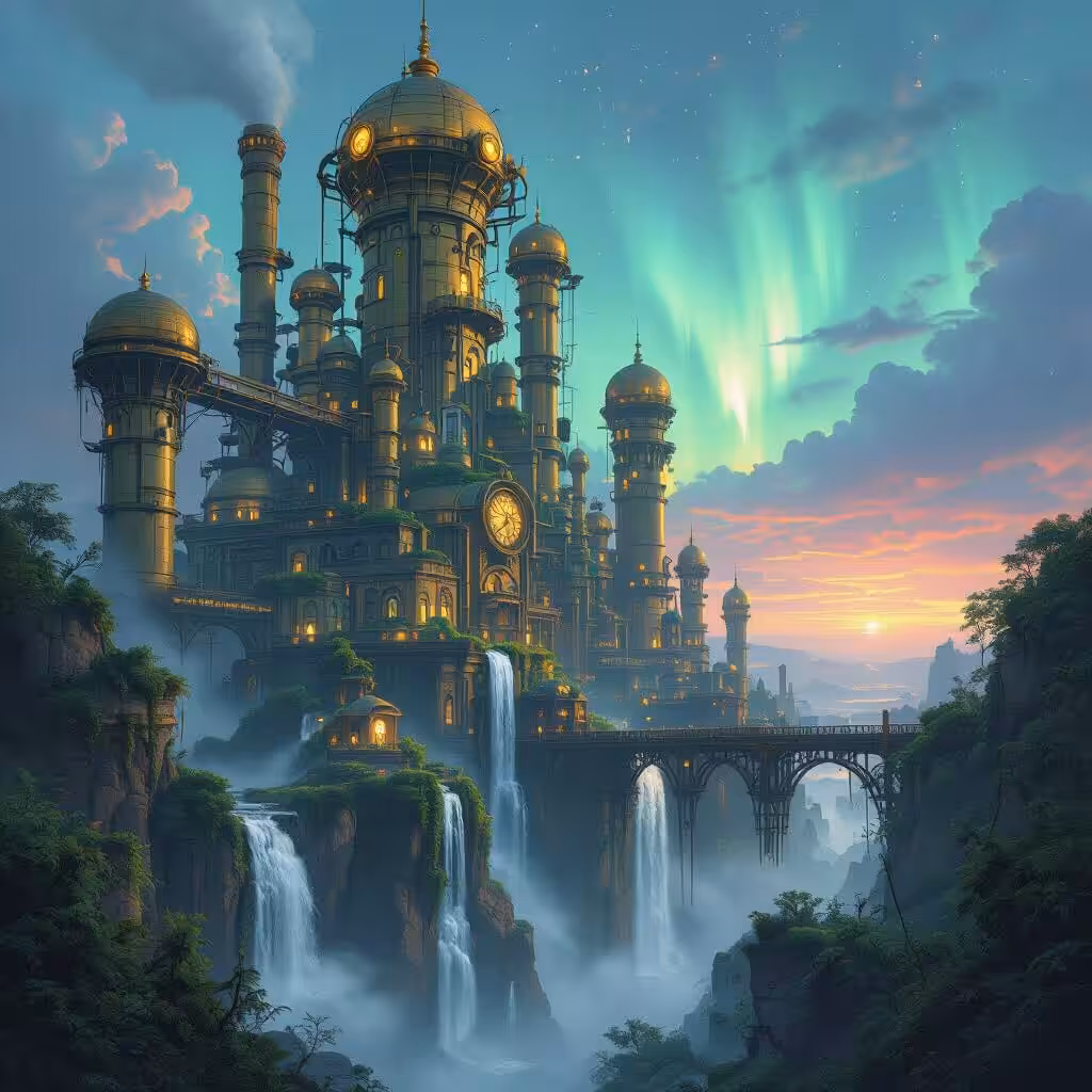 NightCafe Creations: Future World 1
