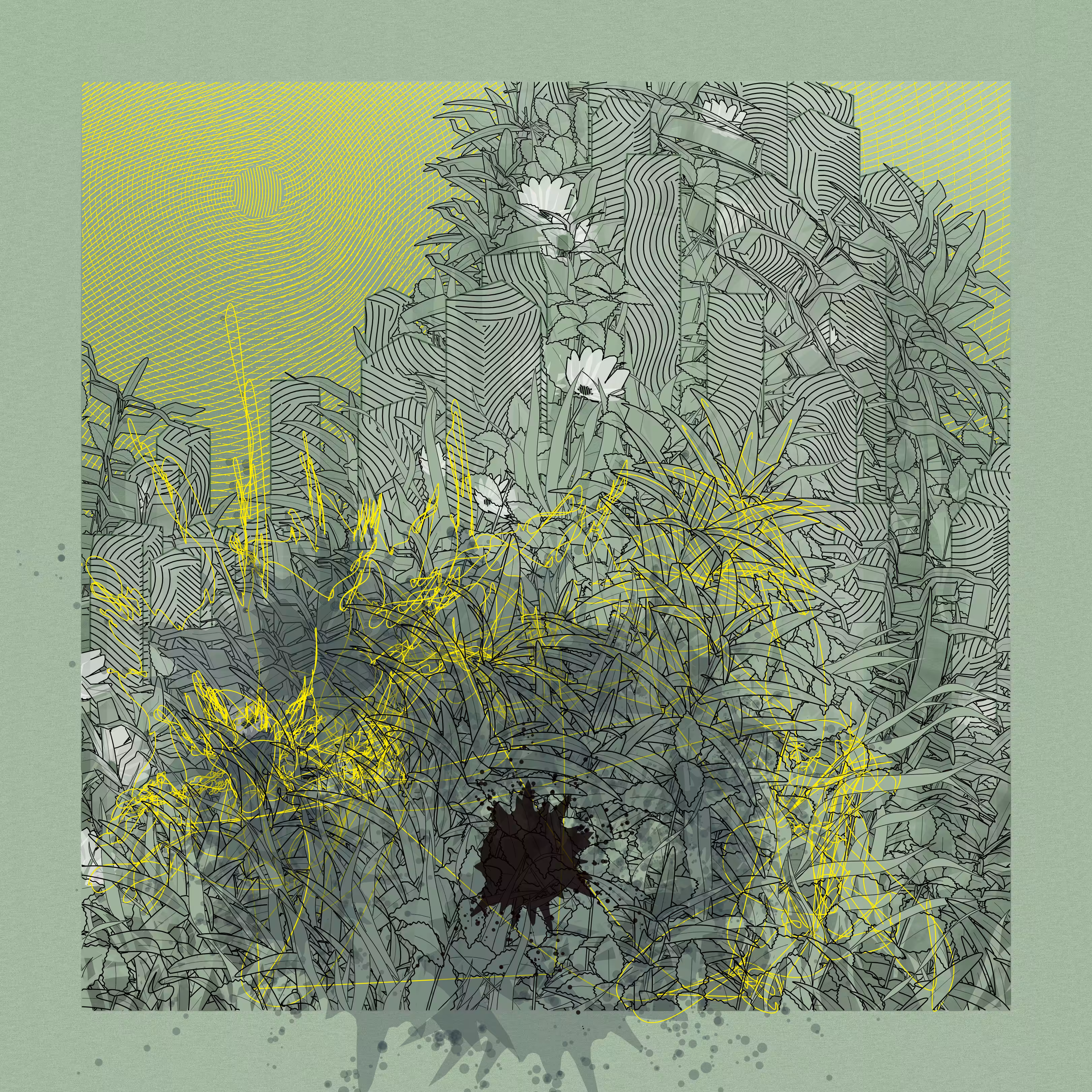 Landscape with Carbon Capture #5632
