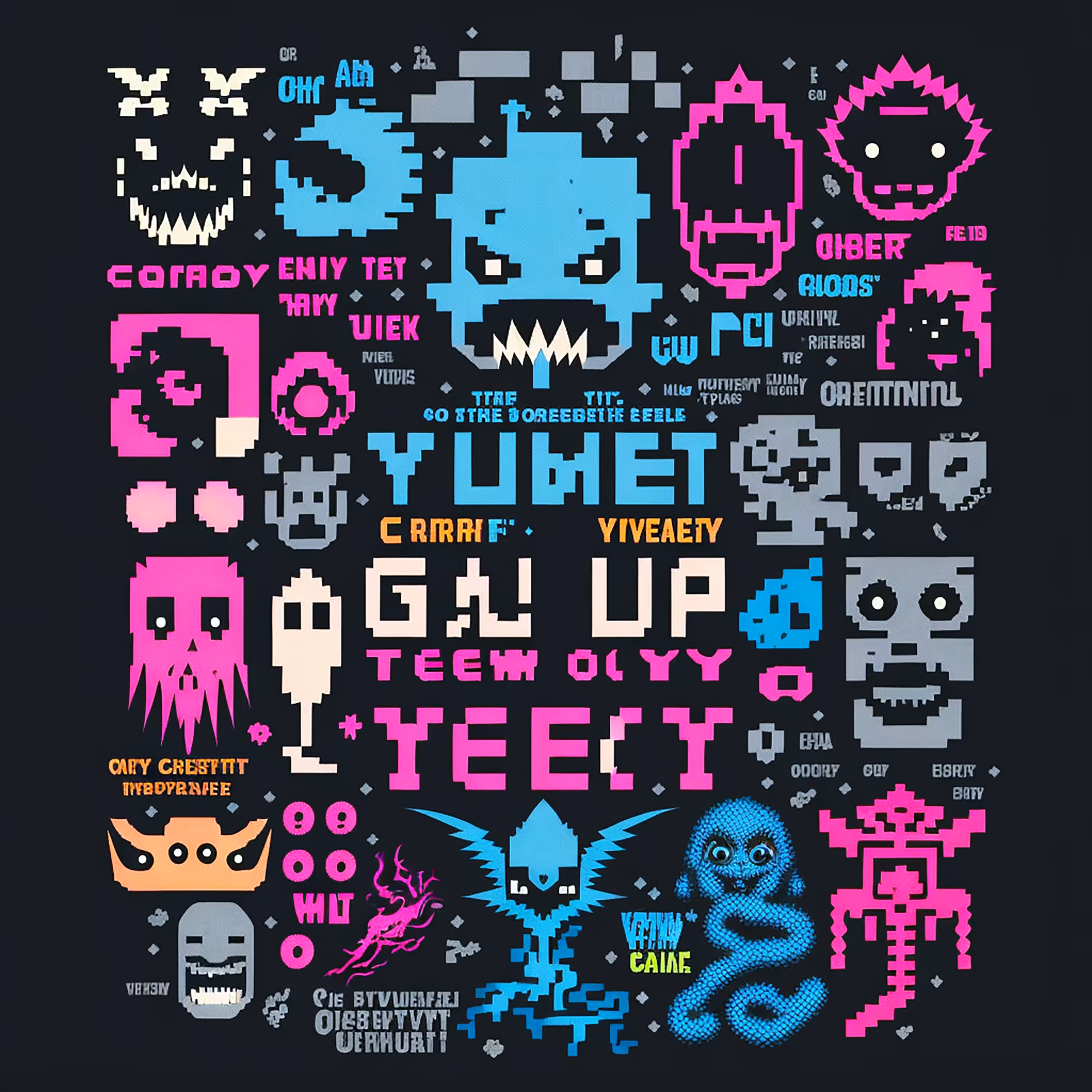 Pixel Game Posters #176
