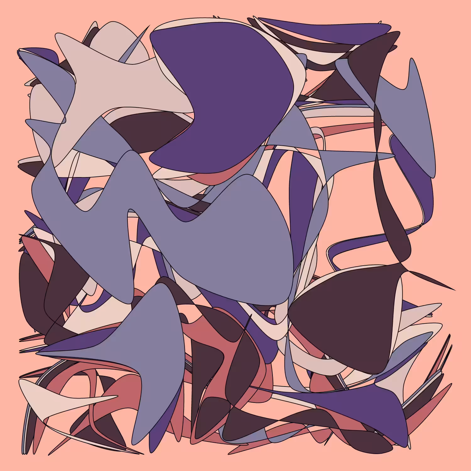 Geometric colorful shapes 2 (Free edition) #121