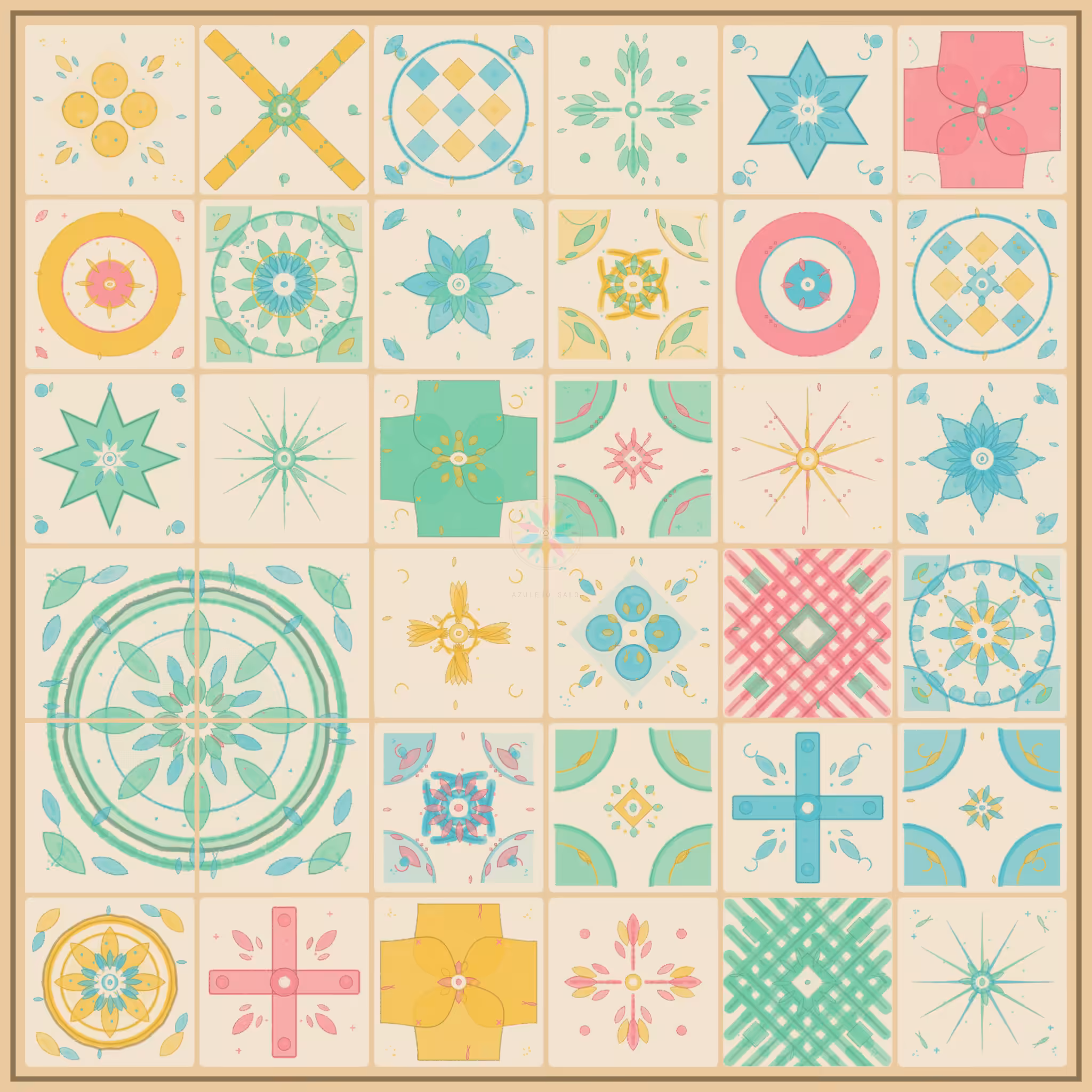 Azulejo Galo by Bryan Brinkman #225