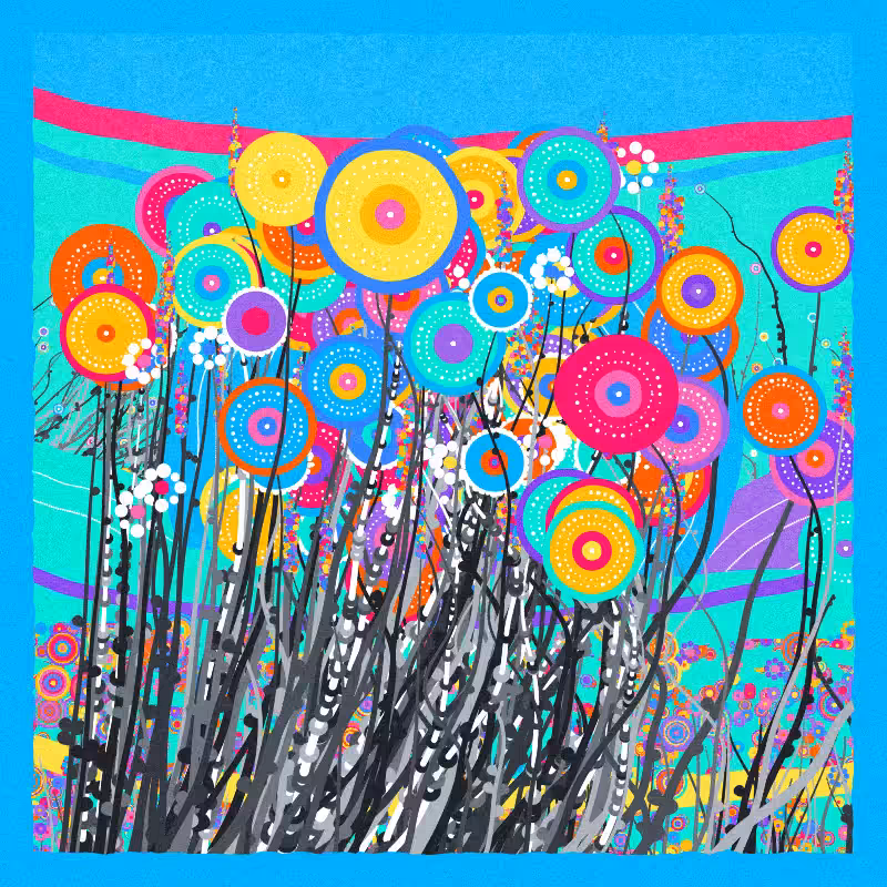Hippy Flowers #171
