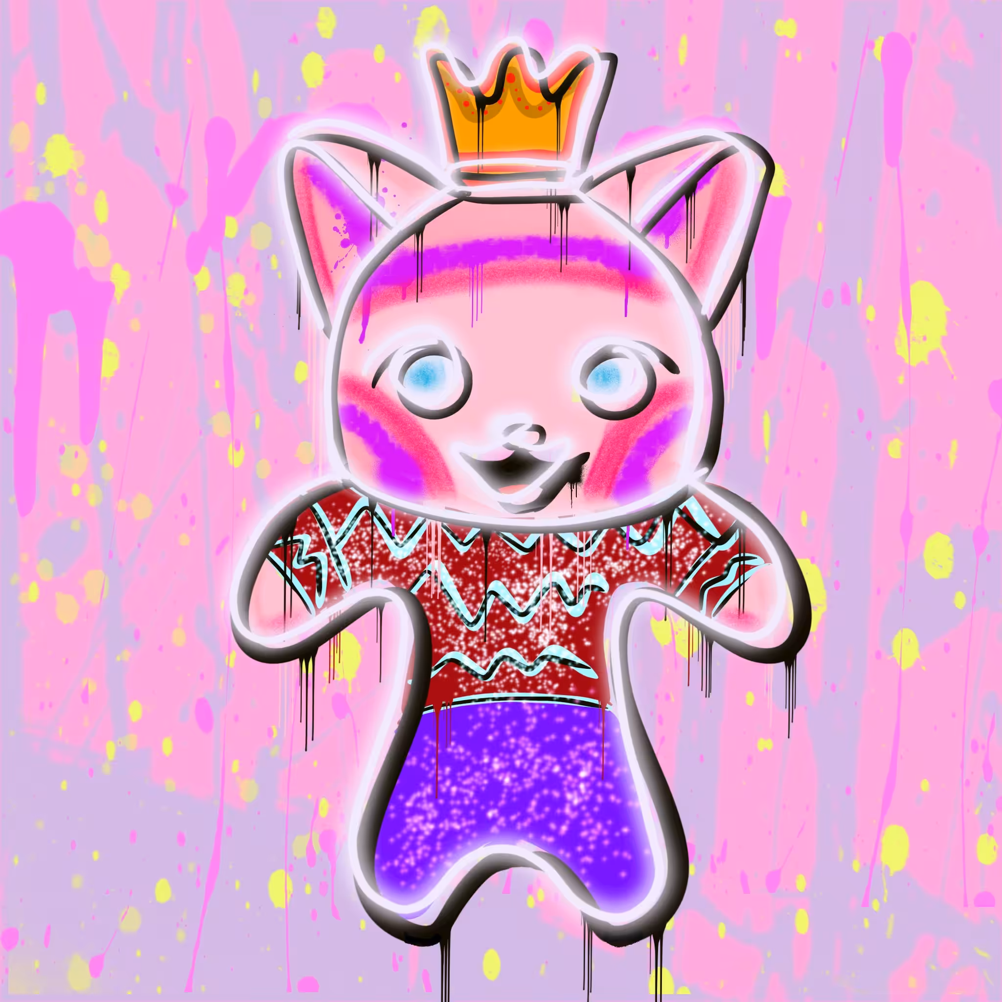 Splatter Punks X Pixel Pandas Tribute