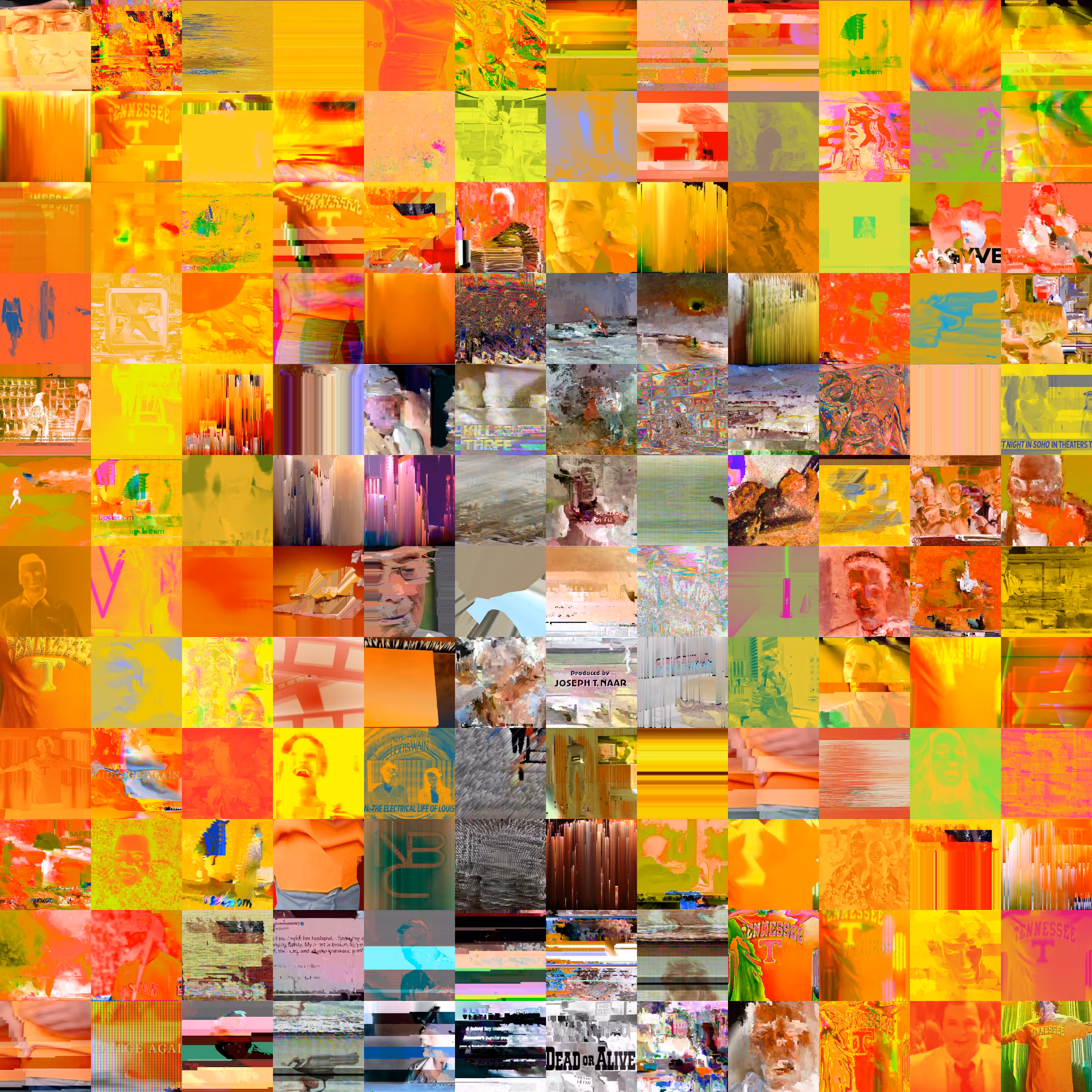 Glitch Quilt Bored Ape 0000 X