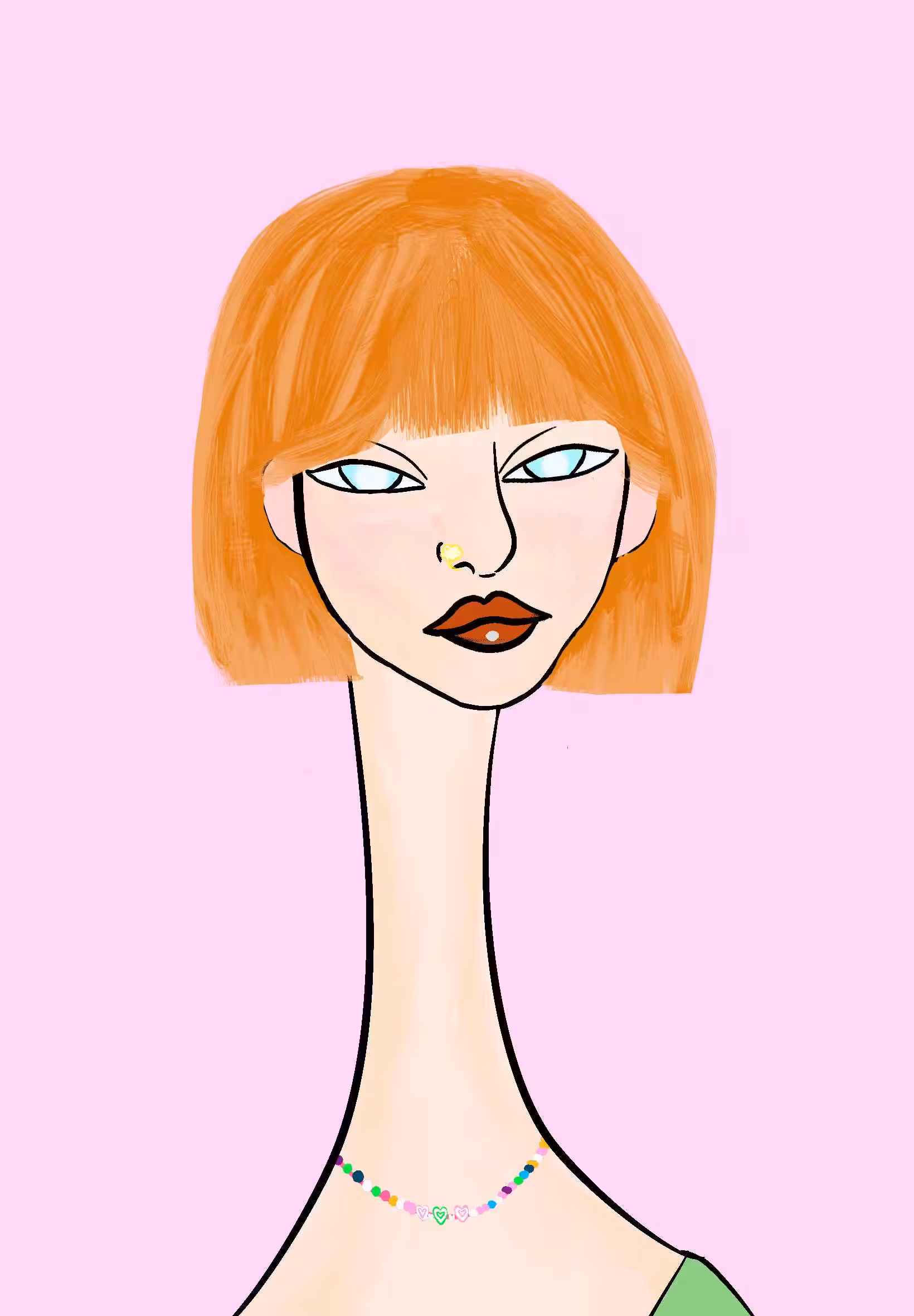 Long Neckie Ladies: Long Neckie Lady #1385