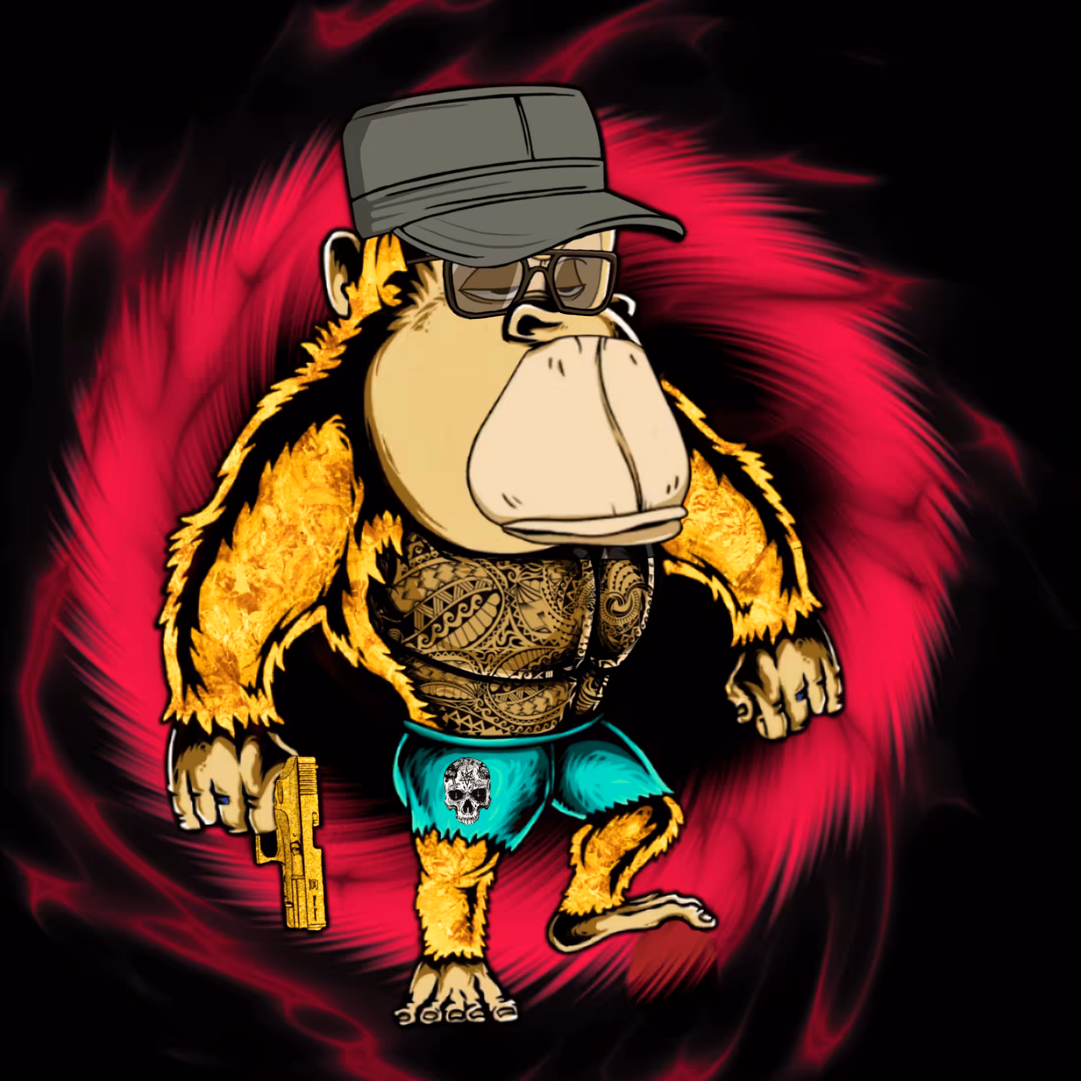 Hip Ass Ape #61