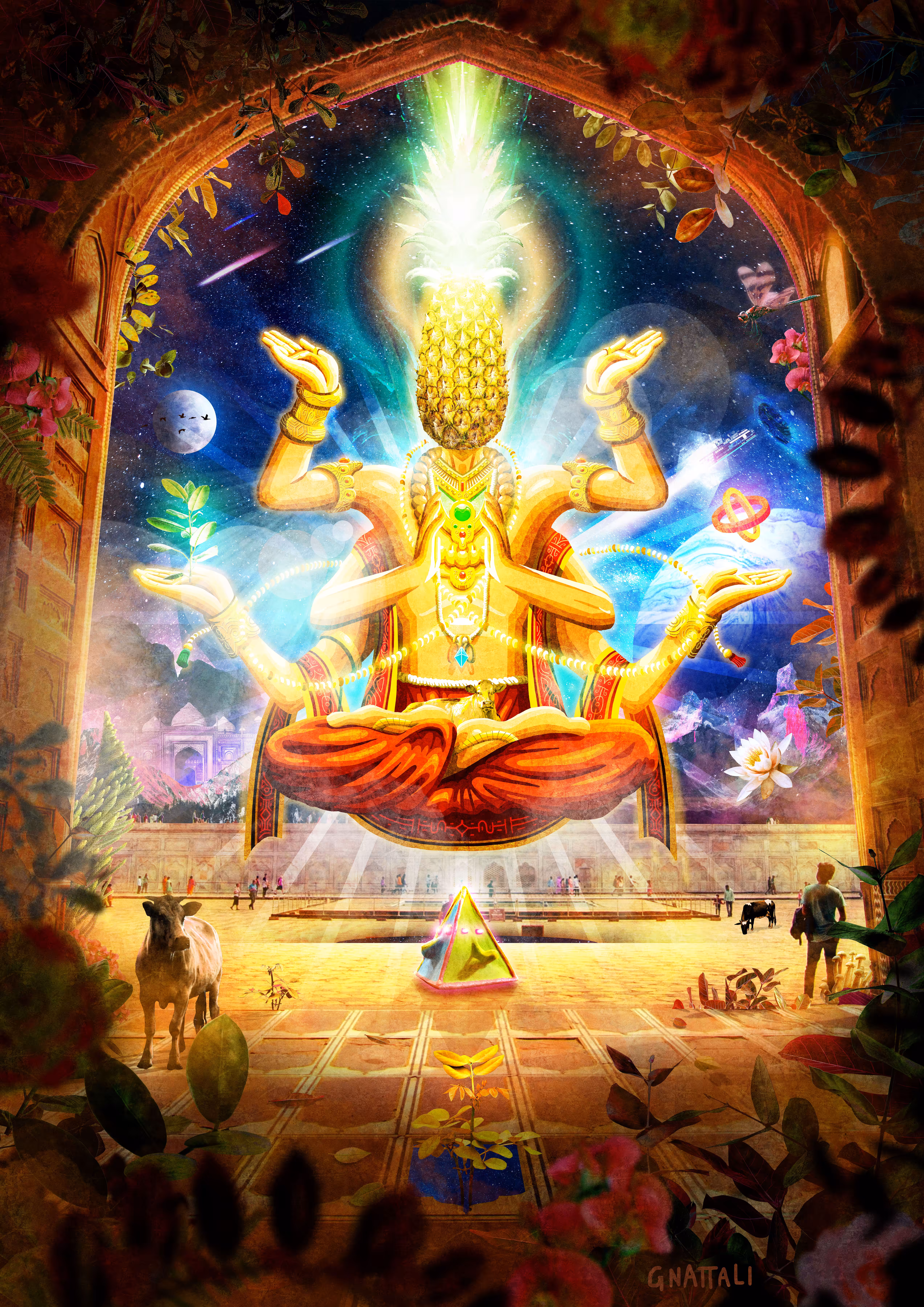 Abakashiva, The Pineapple God