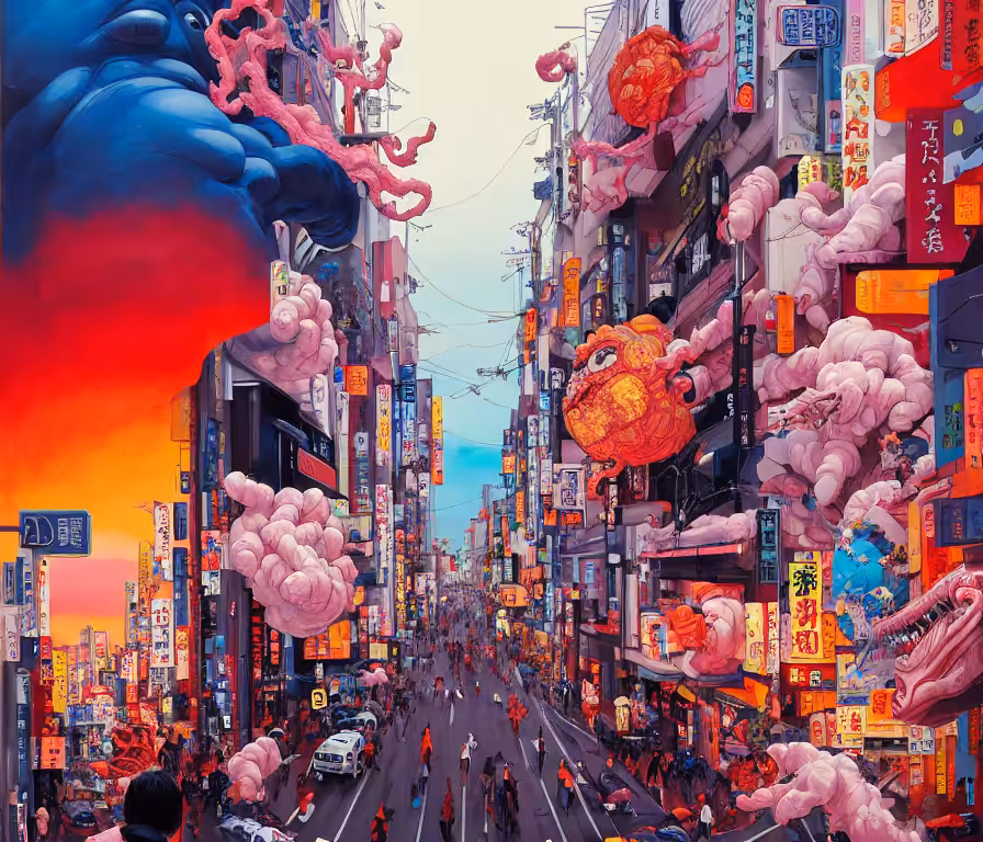 dawn at akihabara
