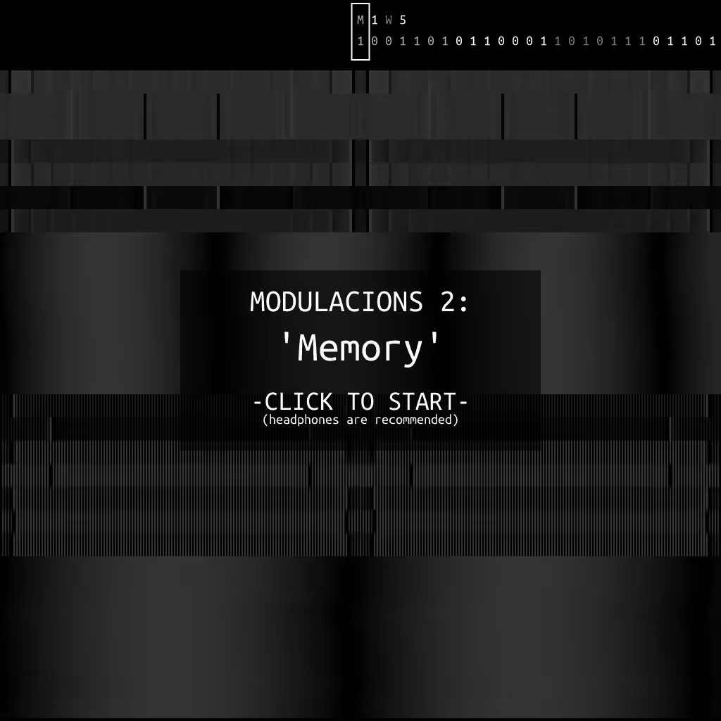 Modulacions 2: 'Memory' (audio) #58