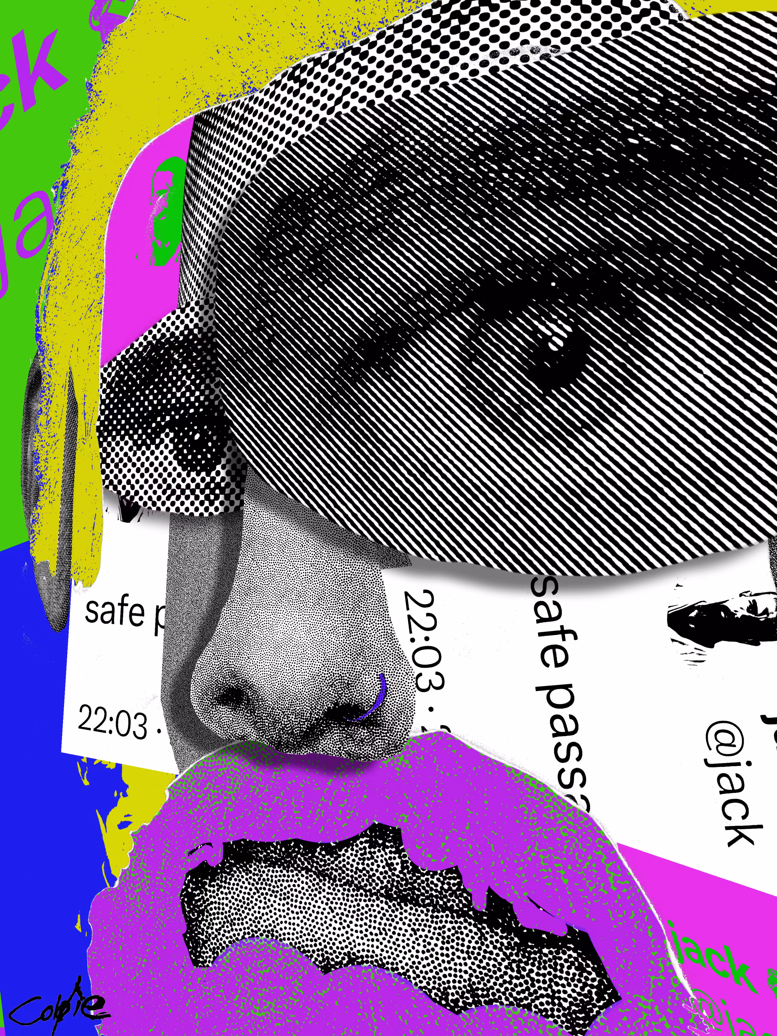 Jack Dorsey - Decentral Eyes - Safe Passage Variant - 174/240