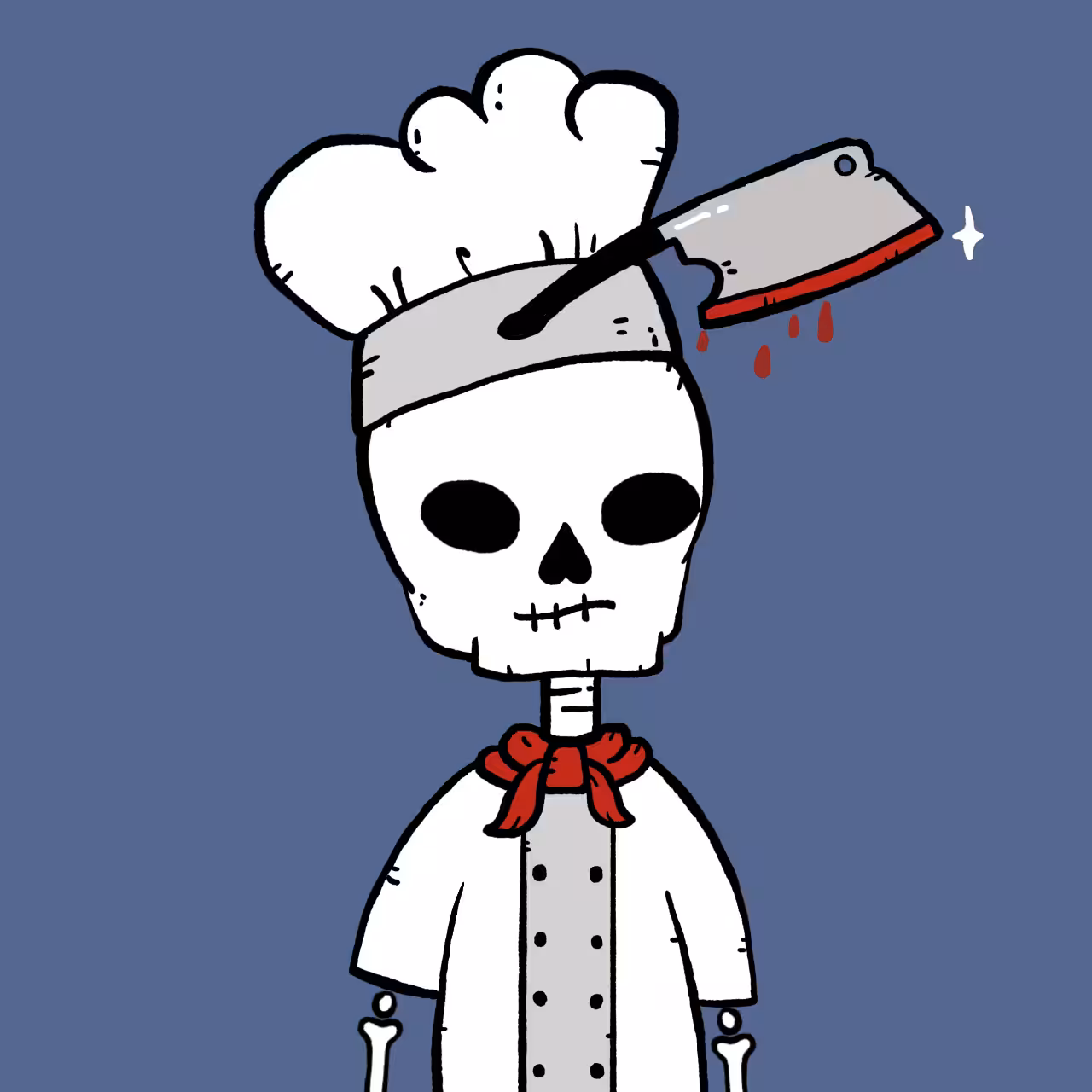 Skeledude: #114 Chef man