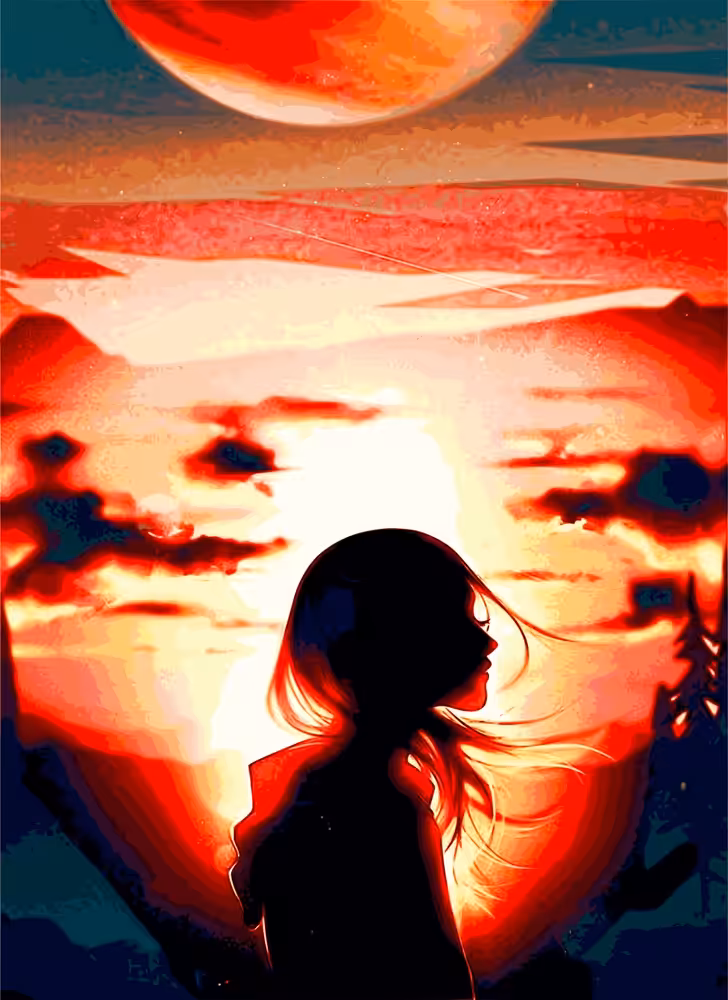 Alone at Sunset