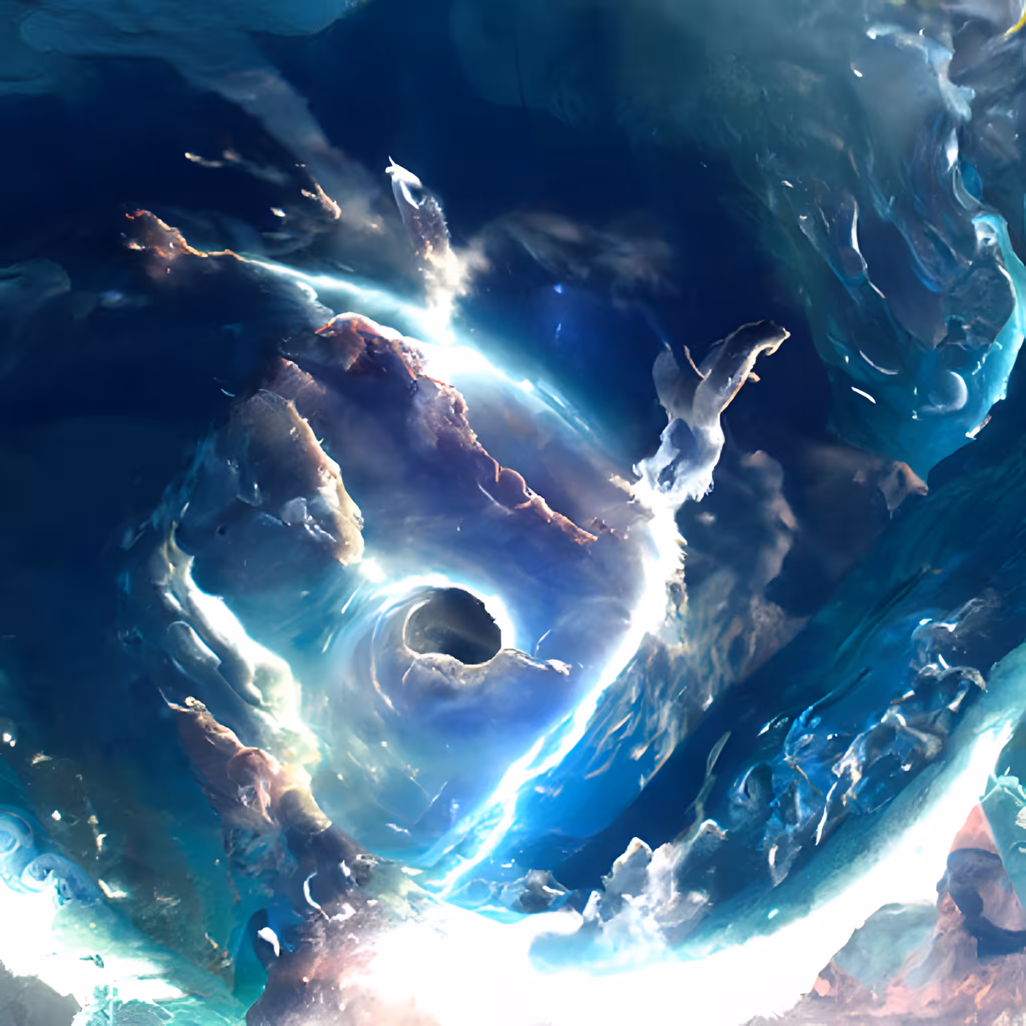 Above the Earth and Below the Heaven I created the Wind