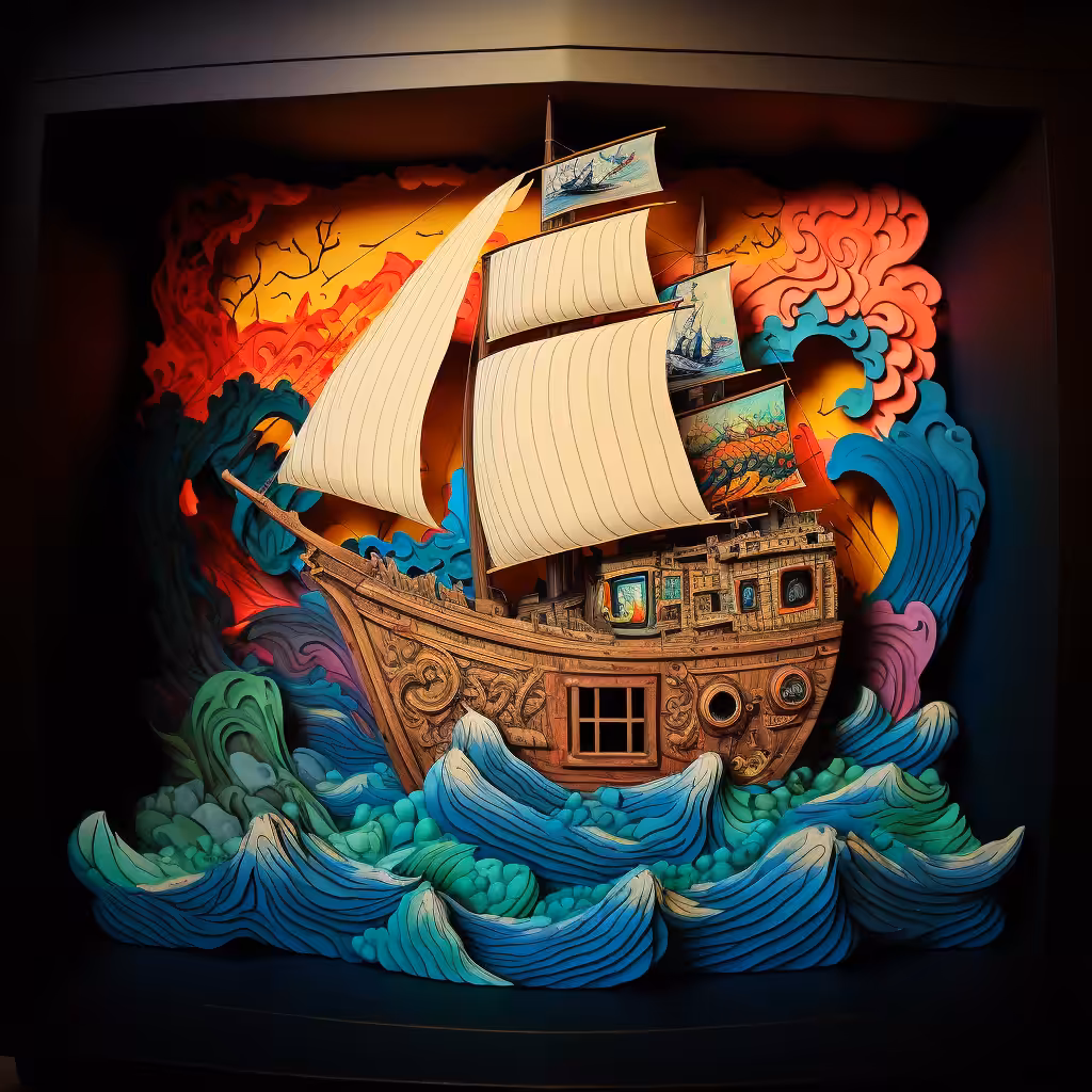Paper cut art # 16